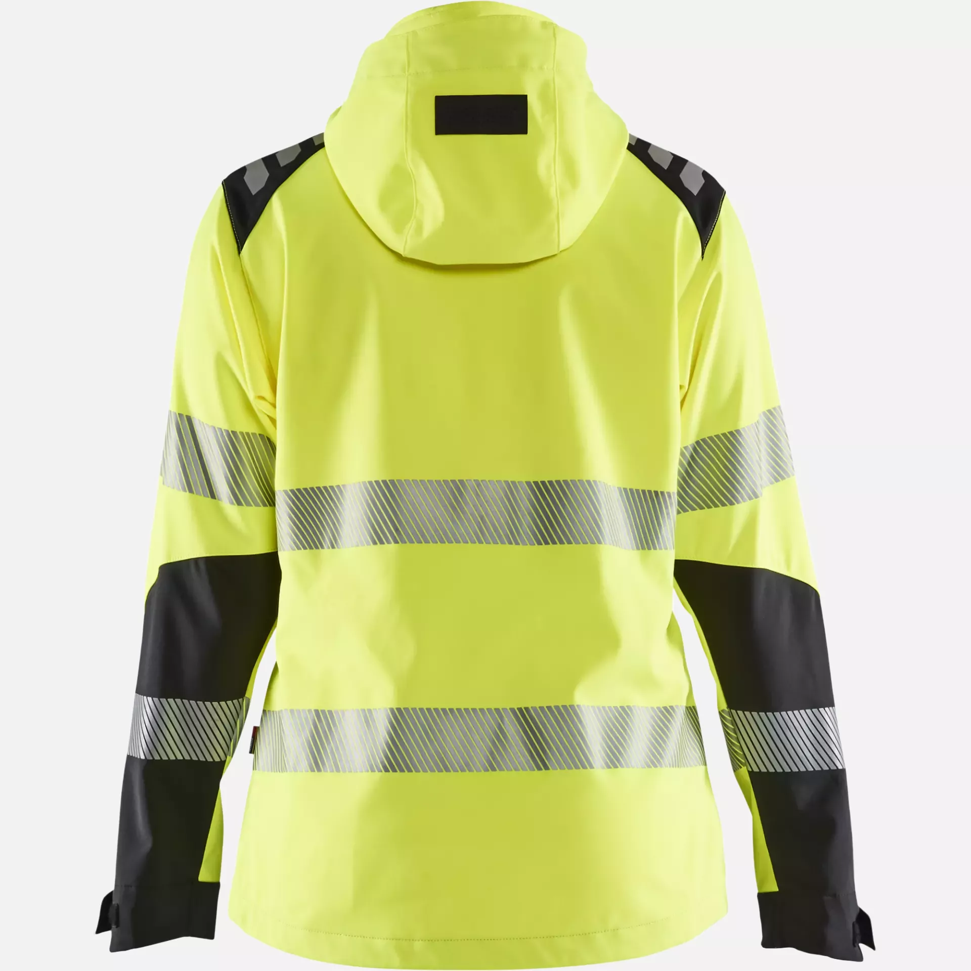 Blaklader 479125133399, High Vis Women's Softshell Jacket, Yellow/Black, image 4