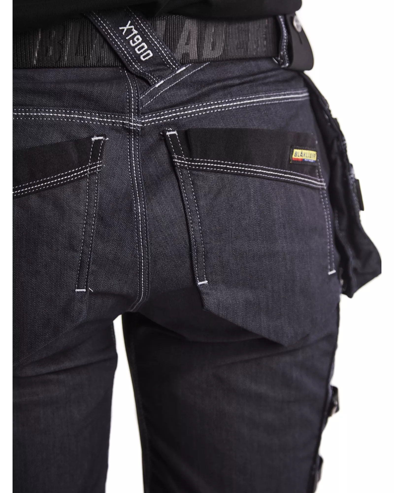 Blaklader 799211418999, Damen Handwerker Shorts X1900 Stretch, Marineblau/Schwarz, image 9