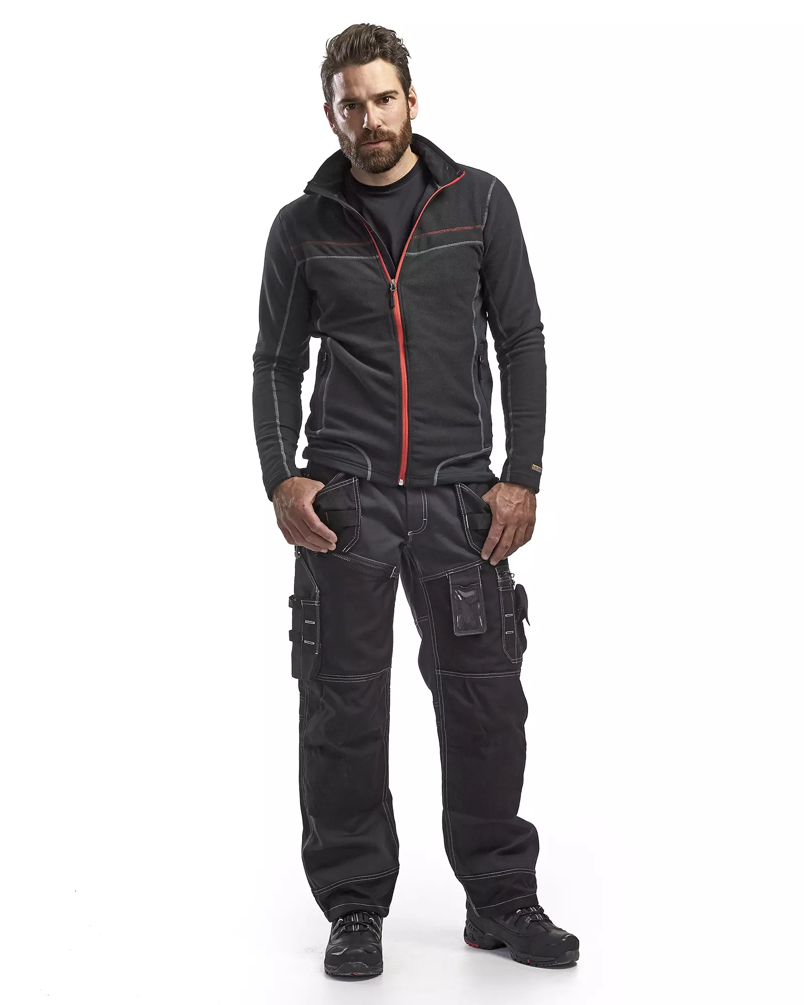 Blaklader 150013809900, Handwerker Arbeitshose, Schwarz, image 6