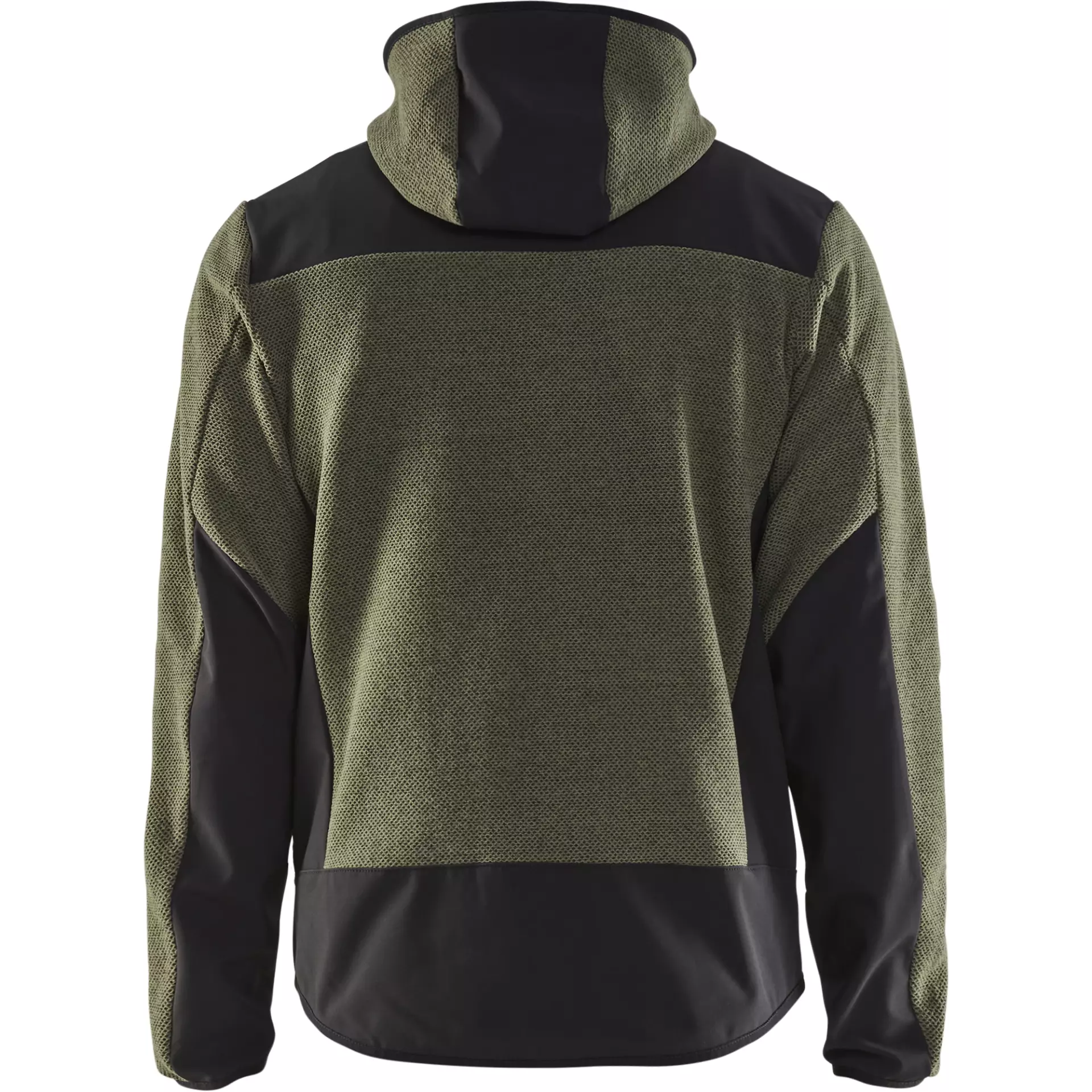 Blåkläder 594025364199, Softshell Strickjacke, Herbstgrün/Schwarz, image 4