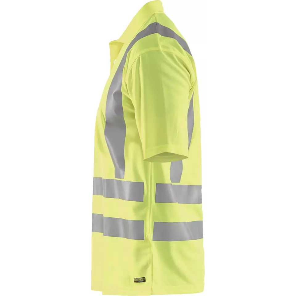Blåkläder 339110113300, High Vis UV Protection Polo Shirt, Yellow, image 3, gallery thumbnail