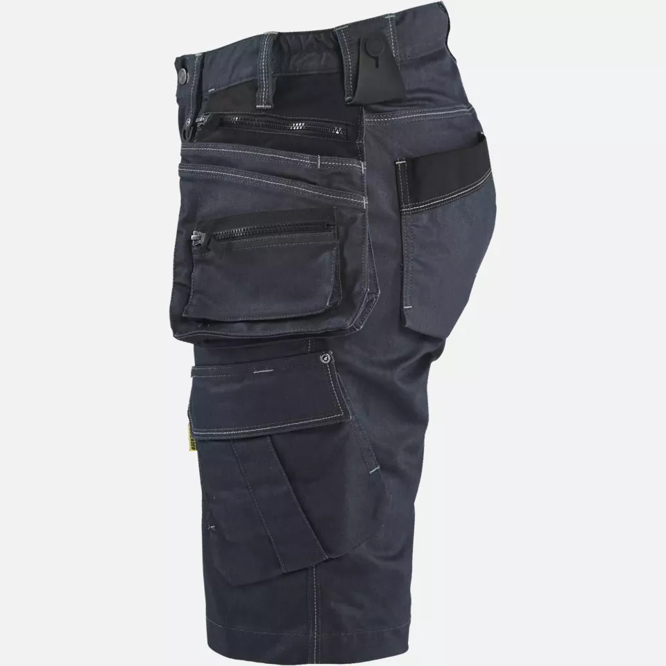 Blaklader 799211418999, Damen Handwerker Shorts X1900 Stretch, Marineblau/Schwarz, image 3, gallery thumbnail