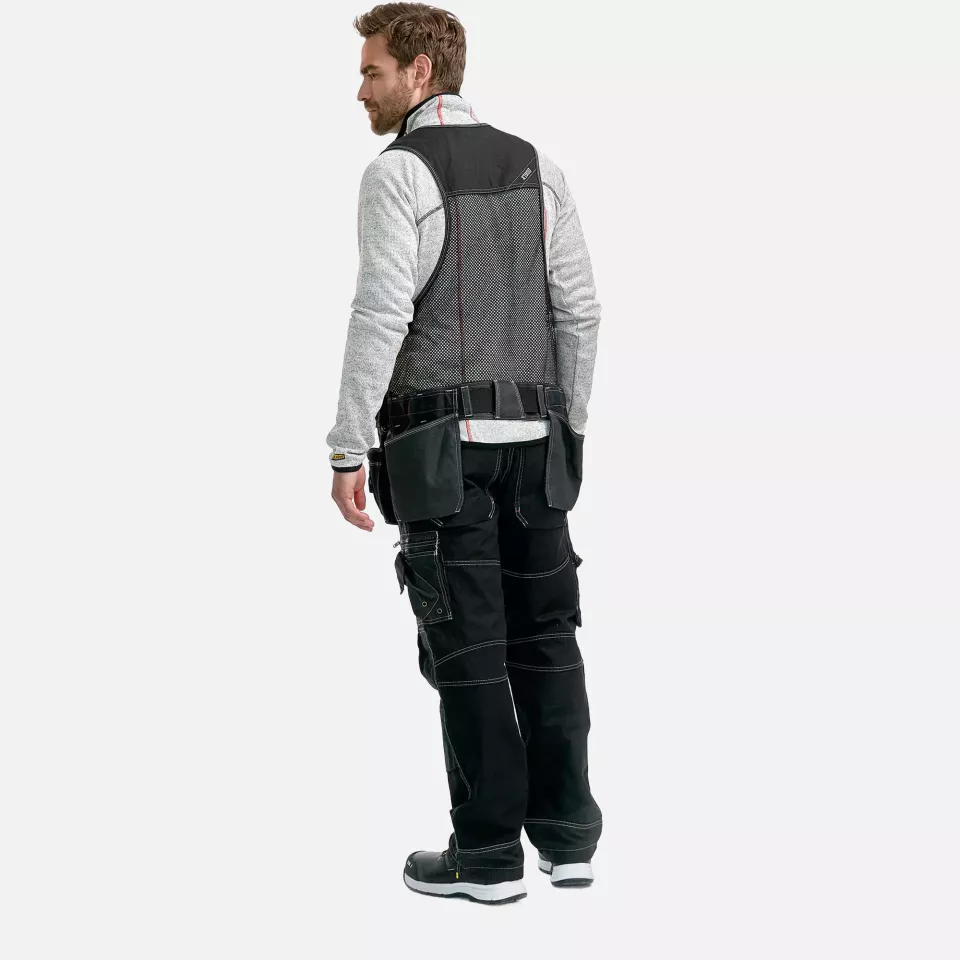 Blaklader 311913109900, X1900 Craftsman Vest, Black, image 4, gallery thumbnail