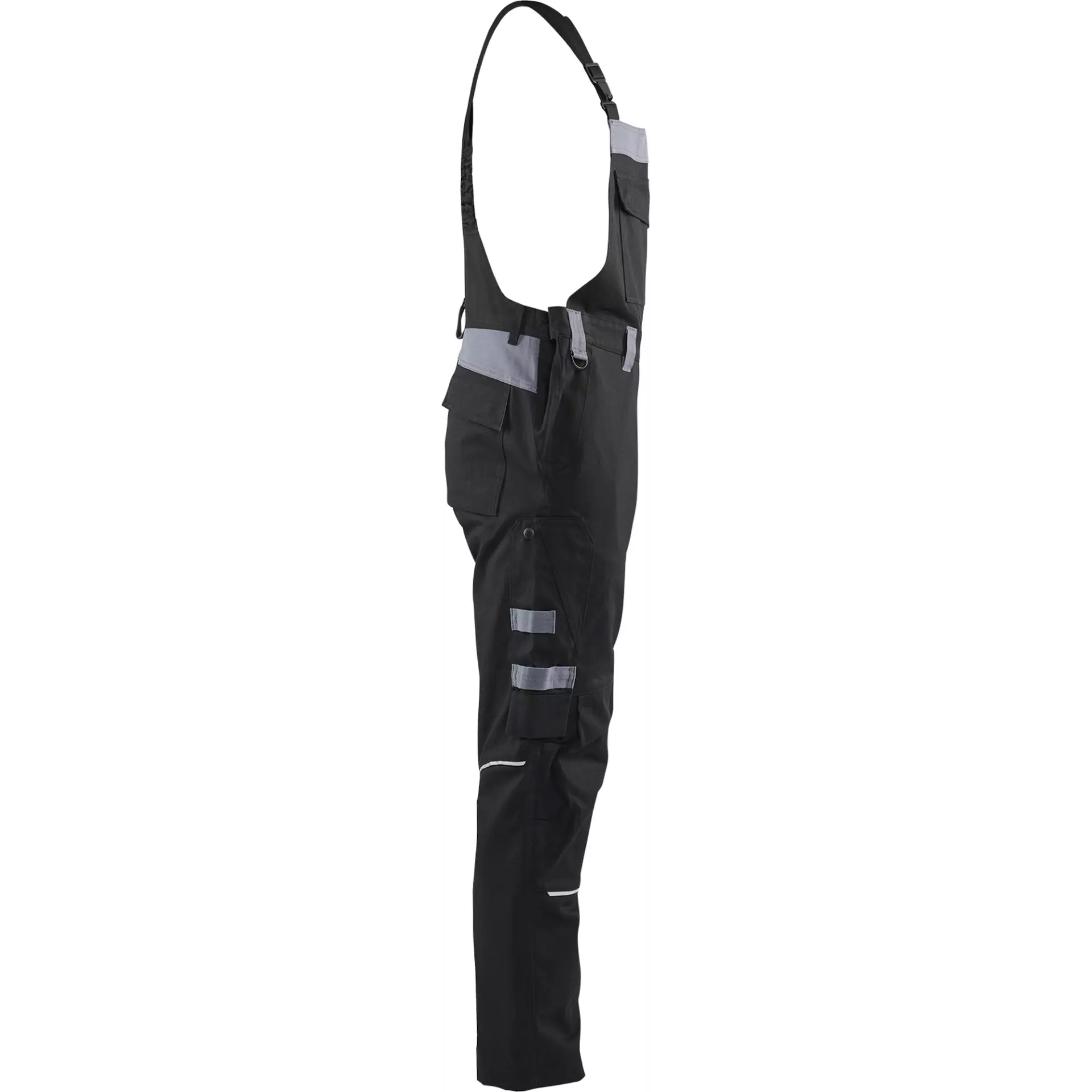 Blaklader 286115169994, Flame Resistant Bib and Brace, Black/Grey, image 2