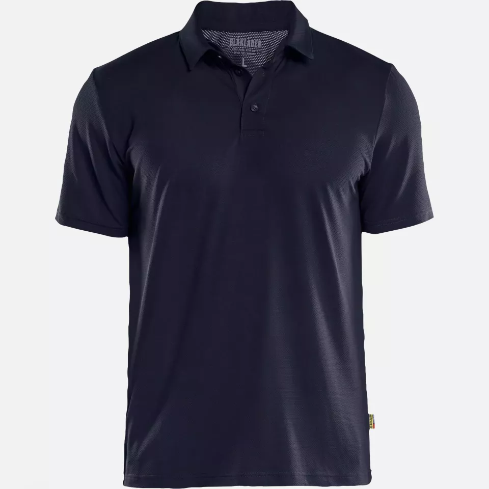 Blaklader 341611268600, Functional UV Protection Polo Shirt, Dark Navy, image 1, gallery thumbnail