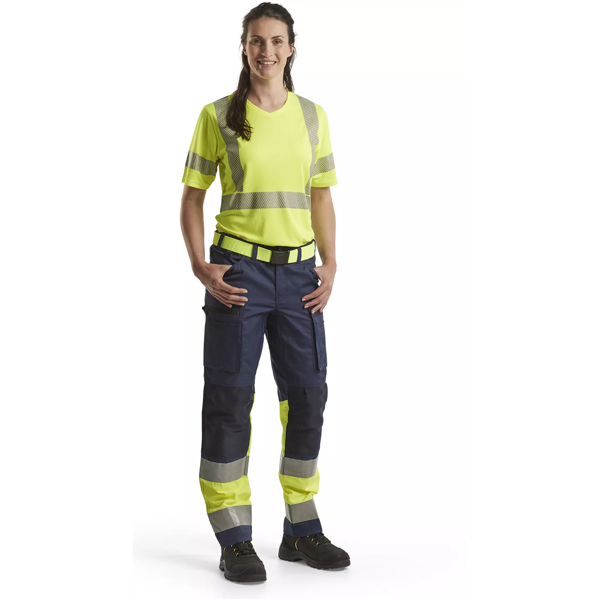 Blaklader 333610133300, High Vis Women's UV Protection T-Shirt, Yellow, image 5