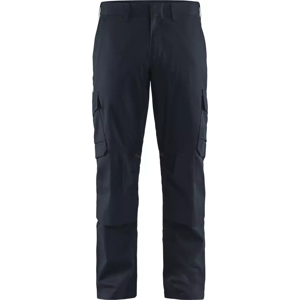 Blaklader 144818328699, Industry Stretch Work Trousers with Knee Pad Pockets, Dark Navy/Black, image 1, gallery thumbnail
