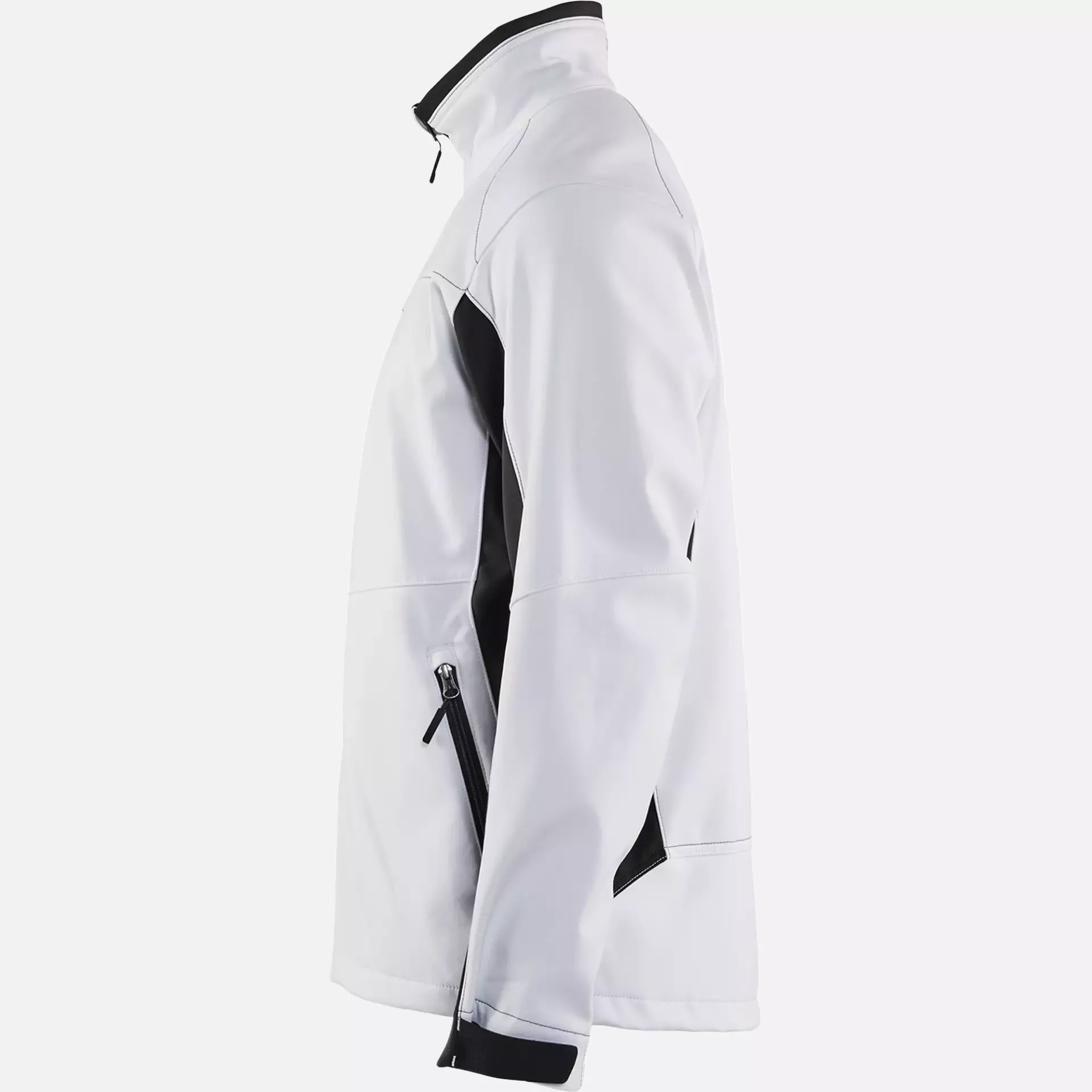 Blaklader 495025161098, Softshell Jacket, White/Dark Grey, image 3