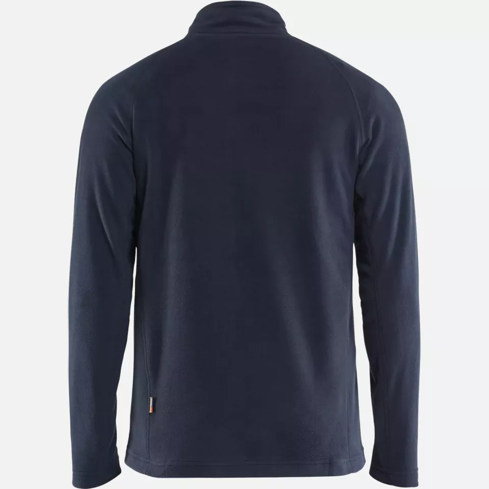 Blaklader 472110108600, Microfleece Jacket, Dark Navy, image 4, gallery thumbnail