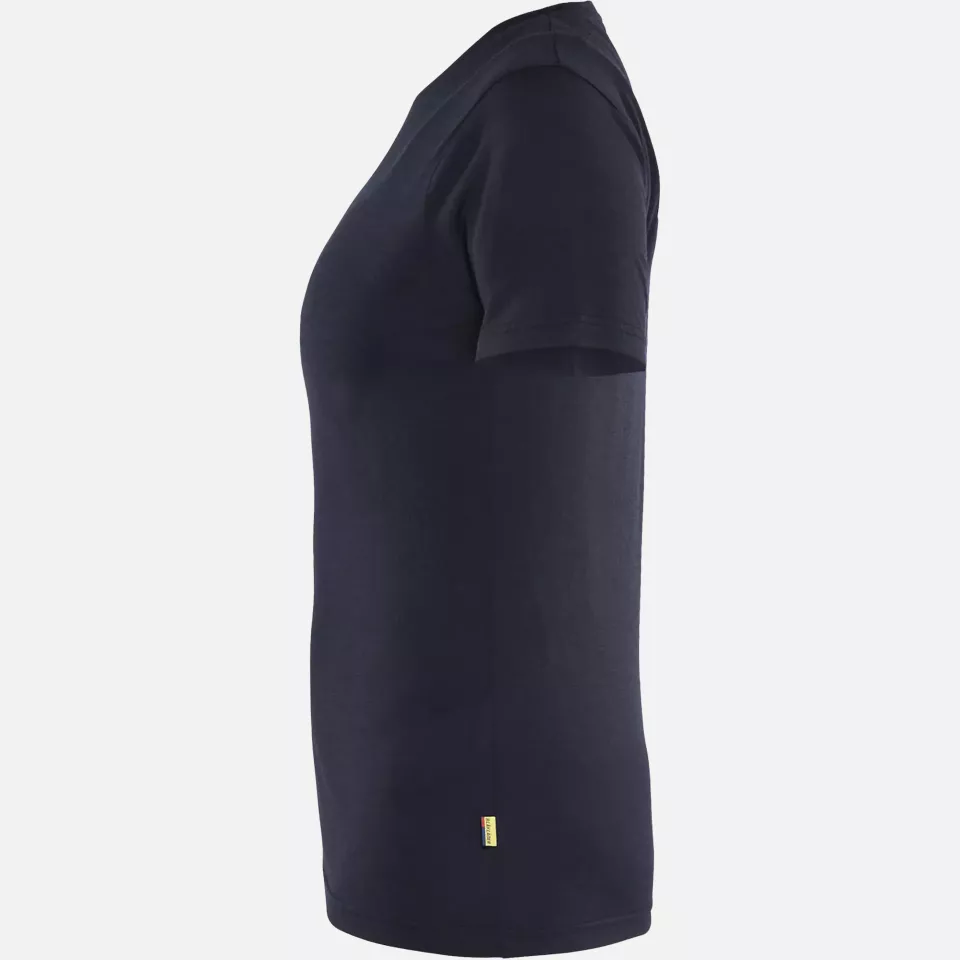 Blaklader 353717438600, Women's Merino Wool T-Shirt, Dark Navy Blue, image 3, gallery thumbnail