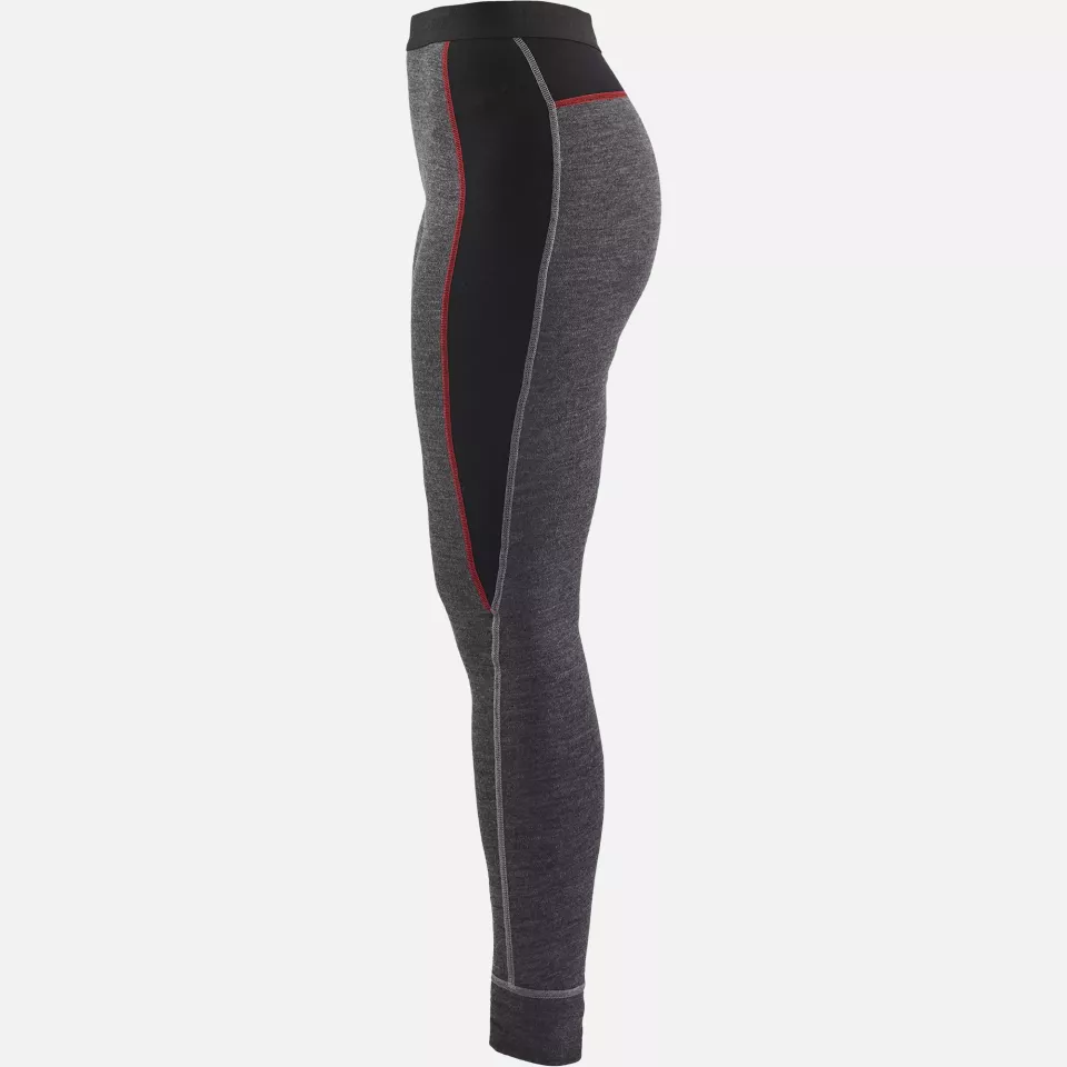 Blaklader 724517369699, XWARM Damen Thermo-Leggings, Mittelgrau/Schwarz, image 3, gallery thumbnail