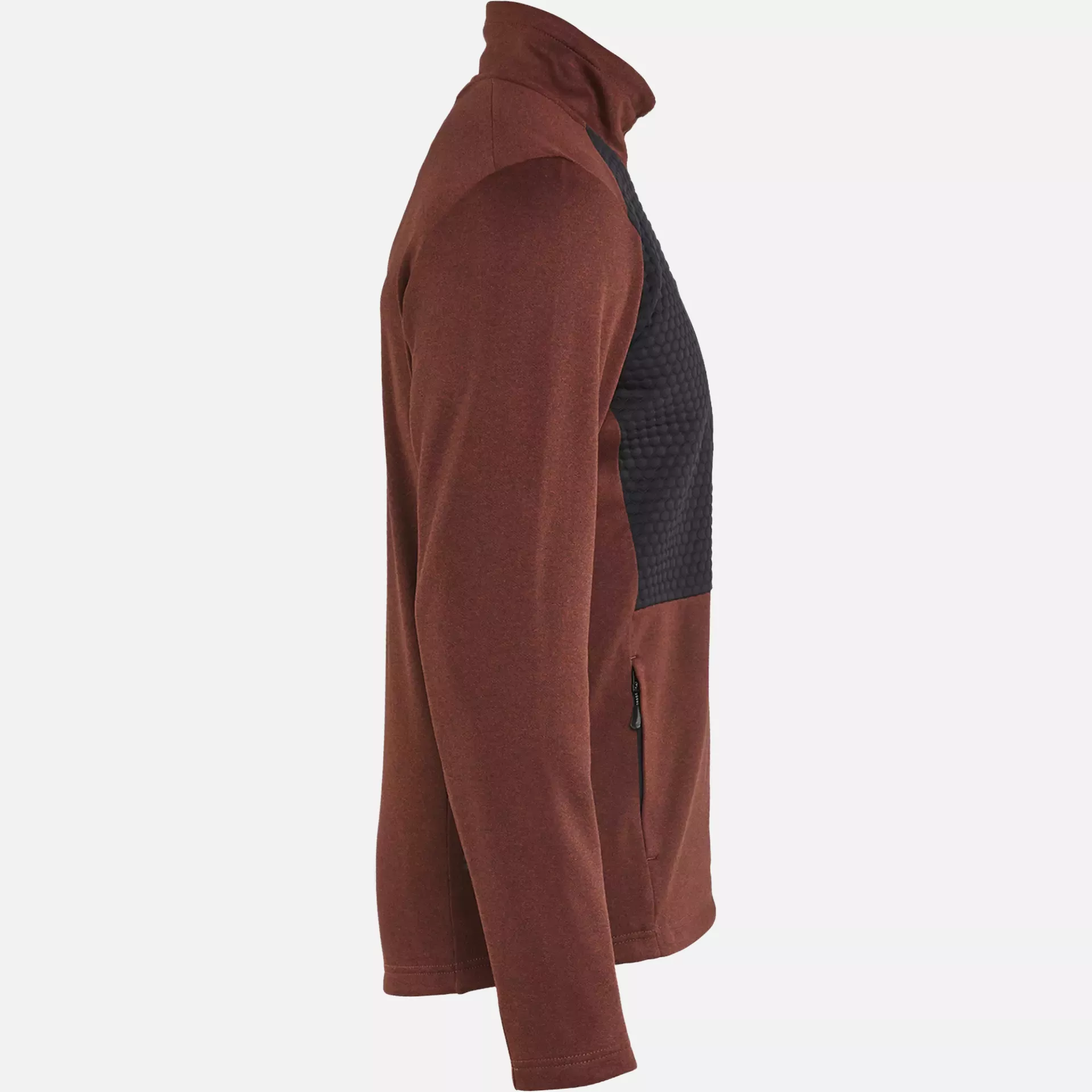 Blaklader 354825335999, Full Zip Sweatshirt, Rust Red/Black, image 2