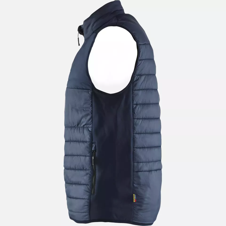 Blaklader 386320308600, Lined Vest, Dark Navy, image 2, gallery thumbnail