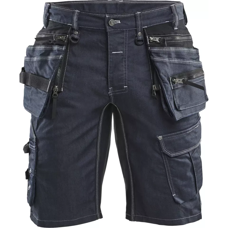 Blaklader 199211418999, X1900 Stretch Craftsman Shorts, Navy/Black, image 1, gallery thumbnail
