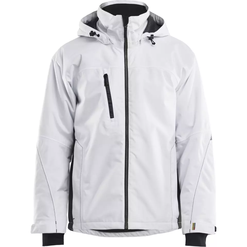 Blaklader 489019771098, Lined Lightweight Winter Jacket, White/Dark Grey