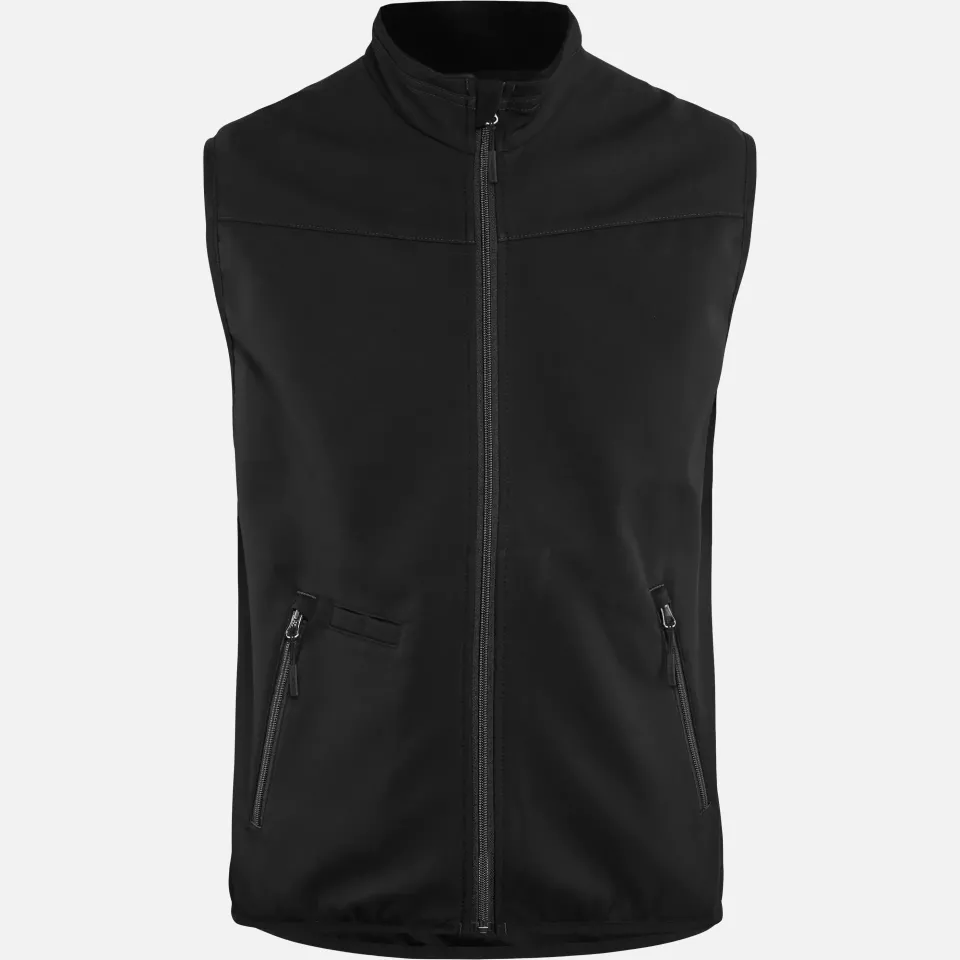 Blaklader 385025169998, Softshell Vest, Black/Dark Grey, image 1, gallery thumbnail