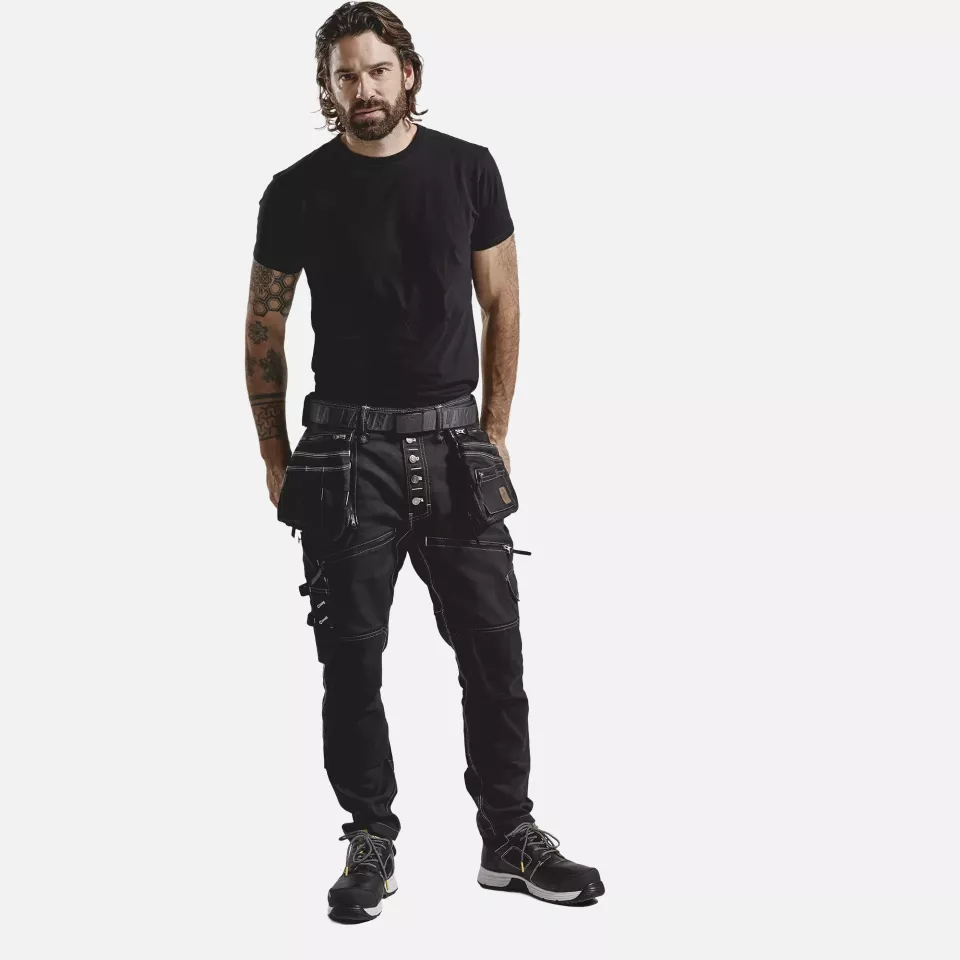 Blaklader 199911419900, X1900 Stretch Handwerker Arbeitshose, Schwarz, image 5, gallery thumbnail