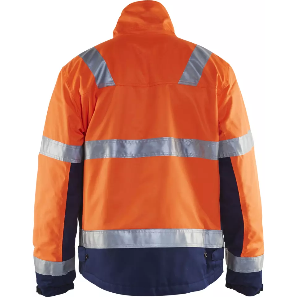 Blaklader 486218115389, Winterjacke, Orange/Marineblau, image 4, gallery thumbnail