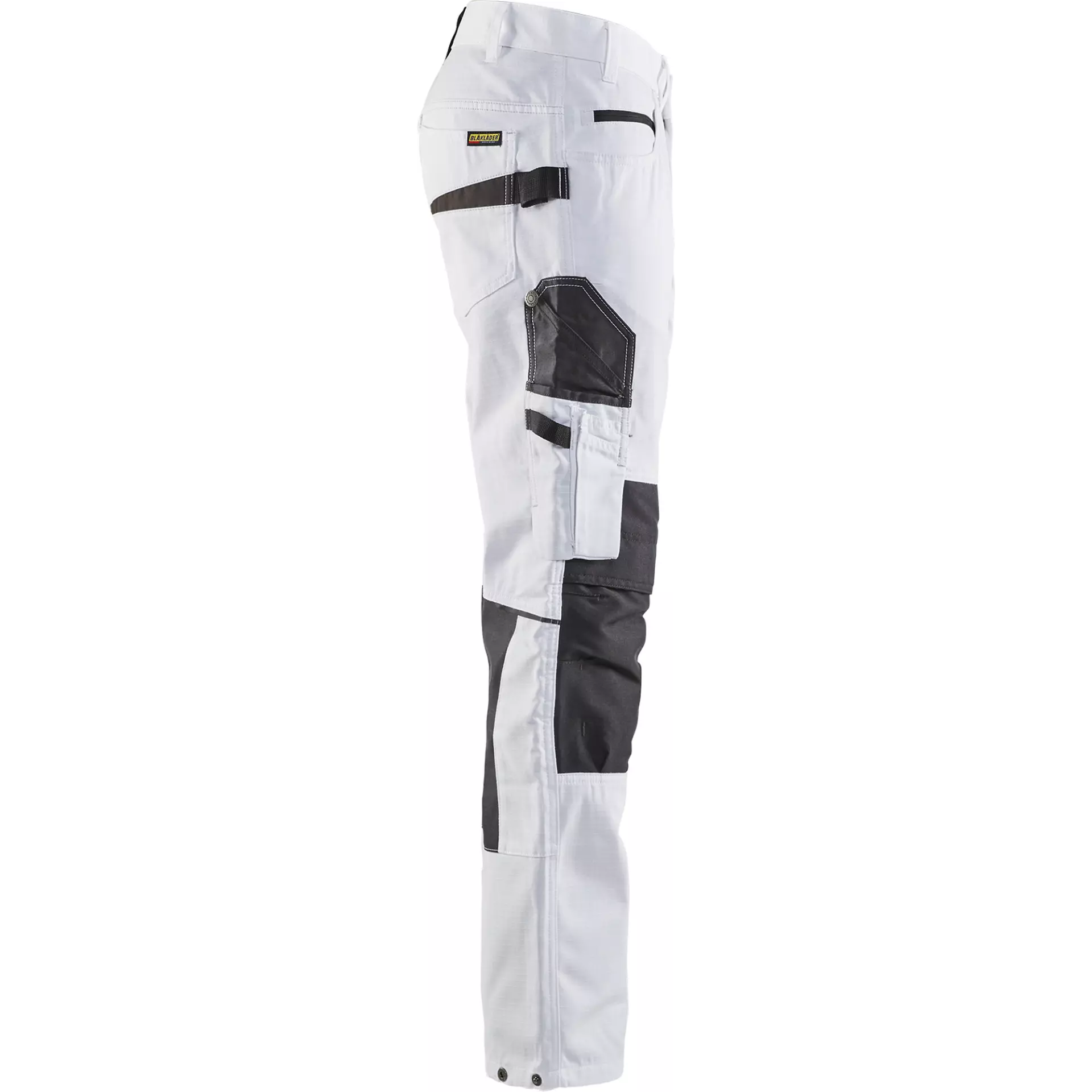 Blaklader 109513301098, Stretch Painters Trousers, White/Dark Grey, image 2