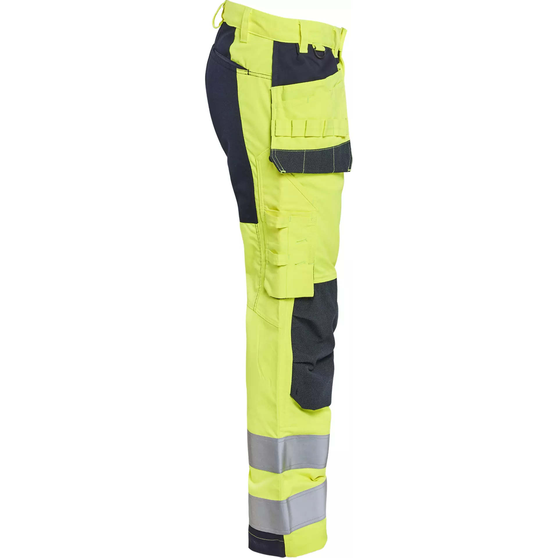 Blåkläder 158715123389, Multinorm Stretch Work Pants, Yellow/Navy Blue, image 2