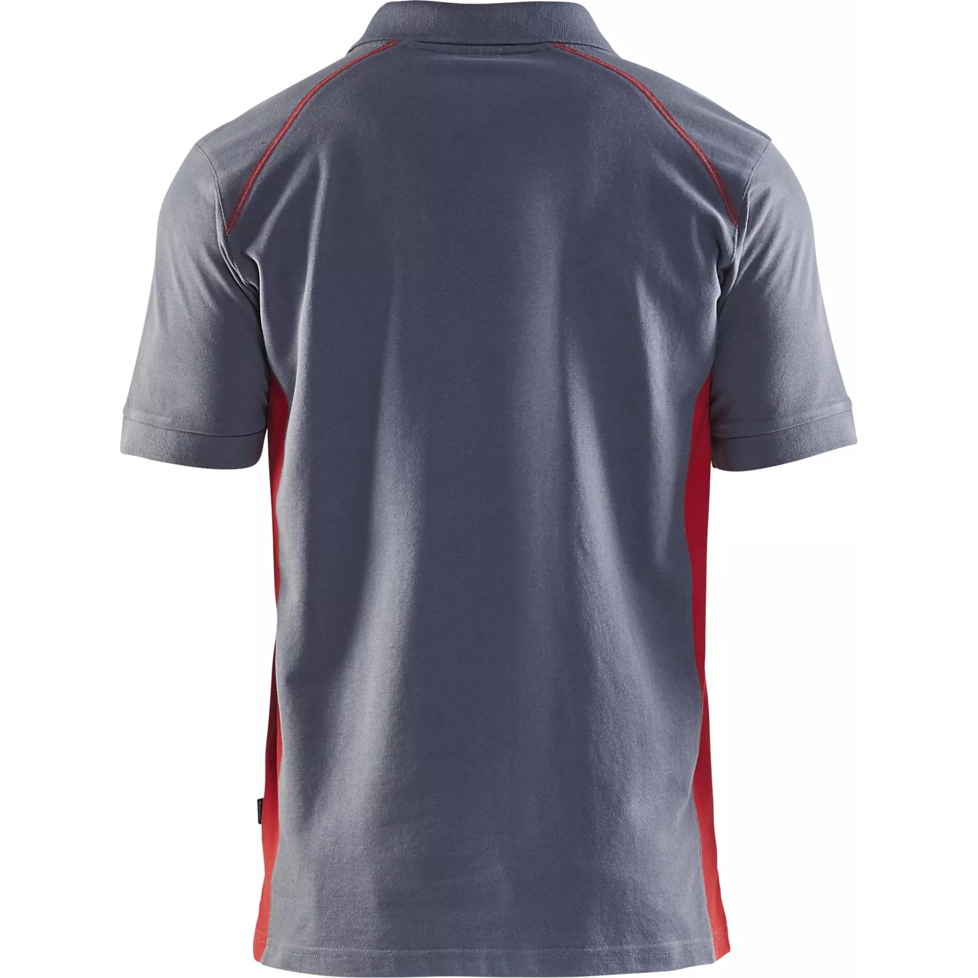 Blaklader 332410509456, Polo Shirt, Grey/Red, image 4