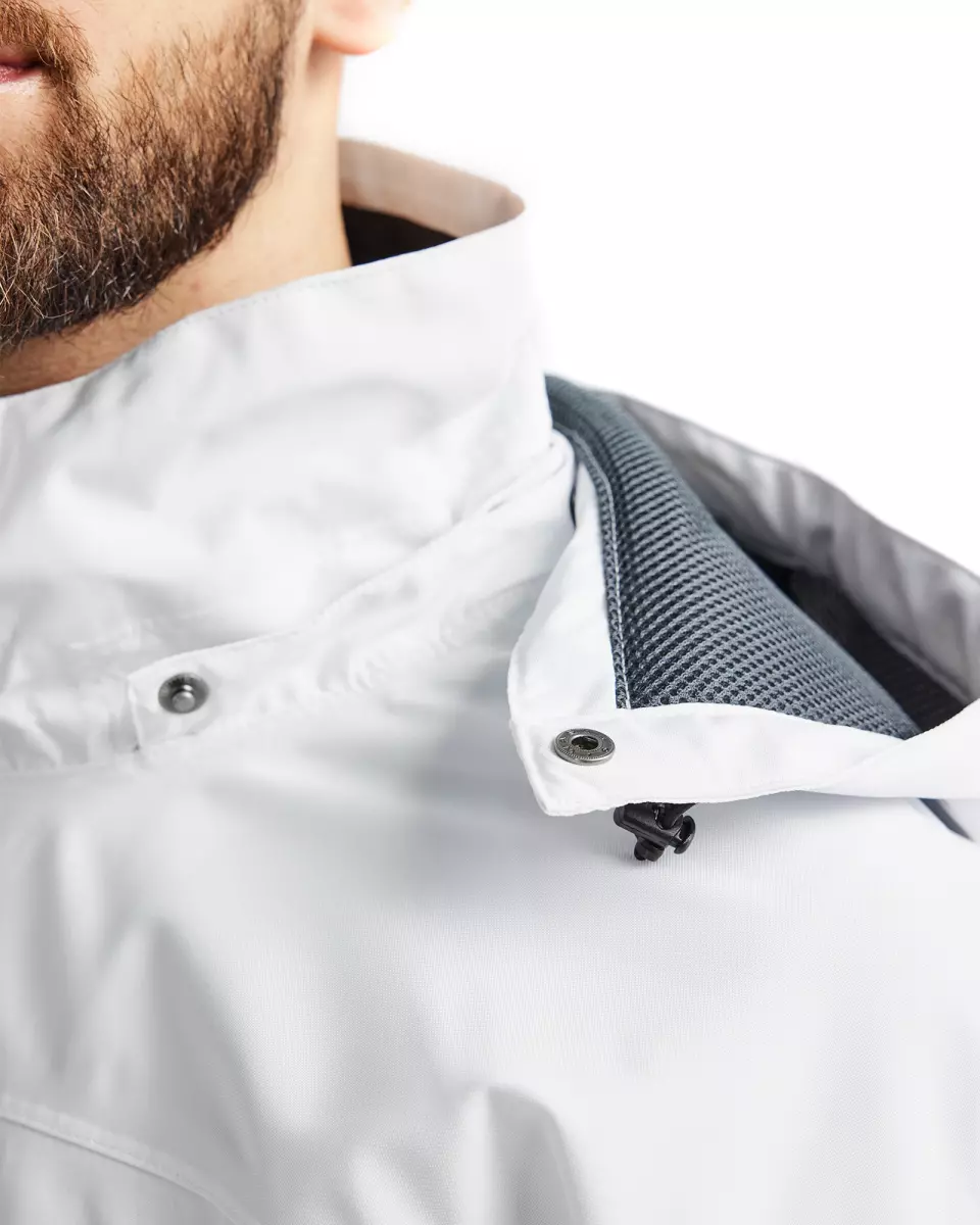 Blaklader 489019771098, Lined Lightweight Winter Jacket, White/Dark Grey, image 6, gallery thumbnail