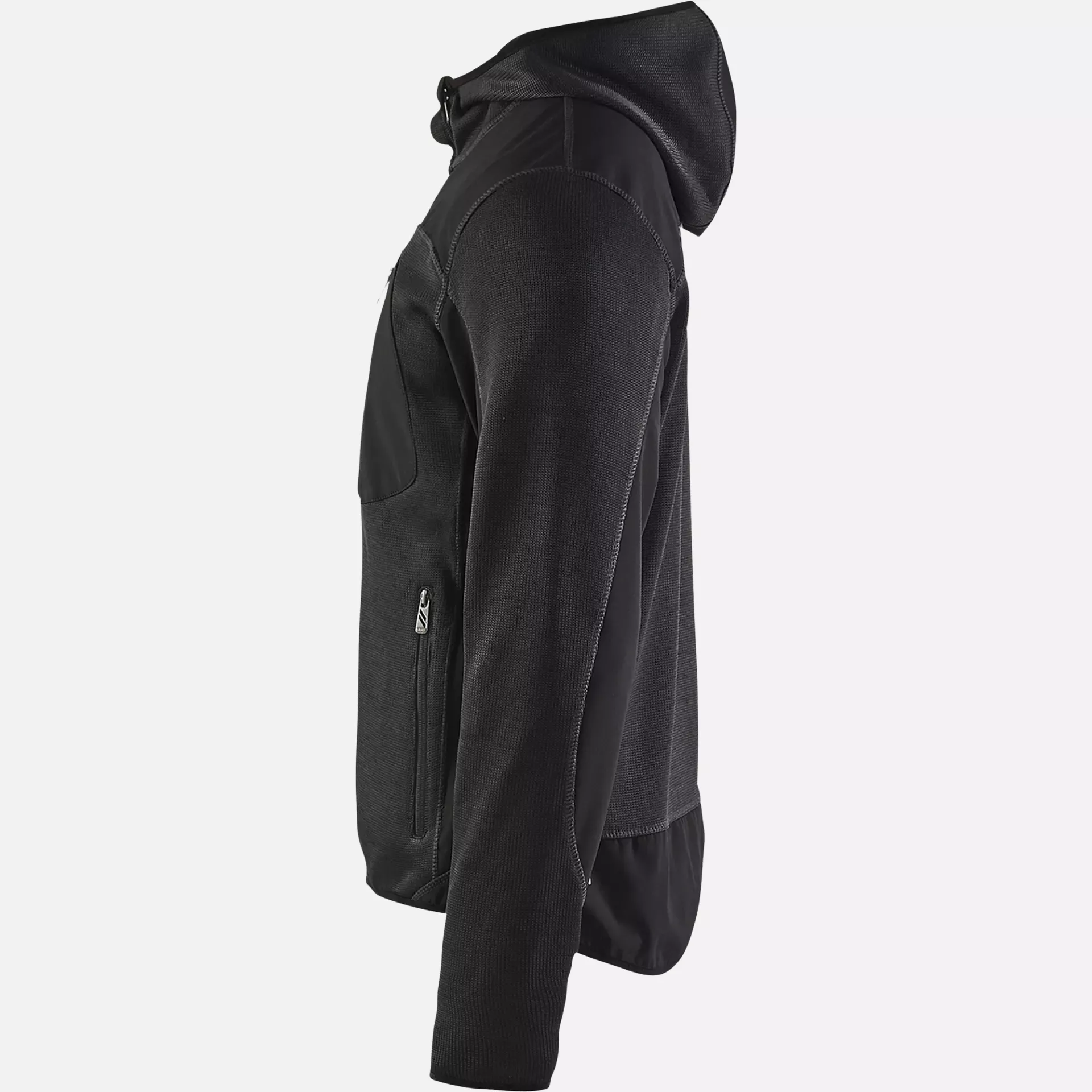Blaklader 493021179799, Softshell Knitted Jacket, Dark Grey/Black, image 3