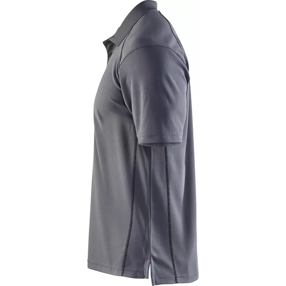 Blaklader 332610519400, UV Protection Polo Shirt, Grey, image 3, gallery thumbnail