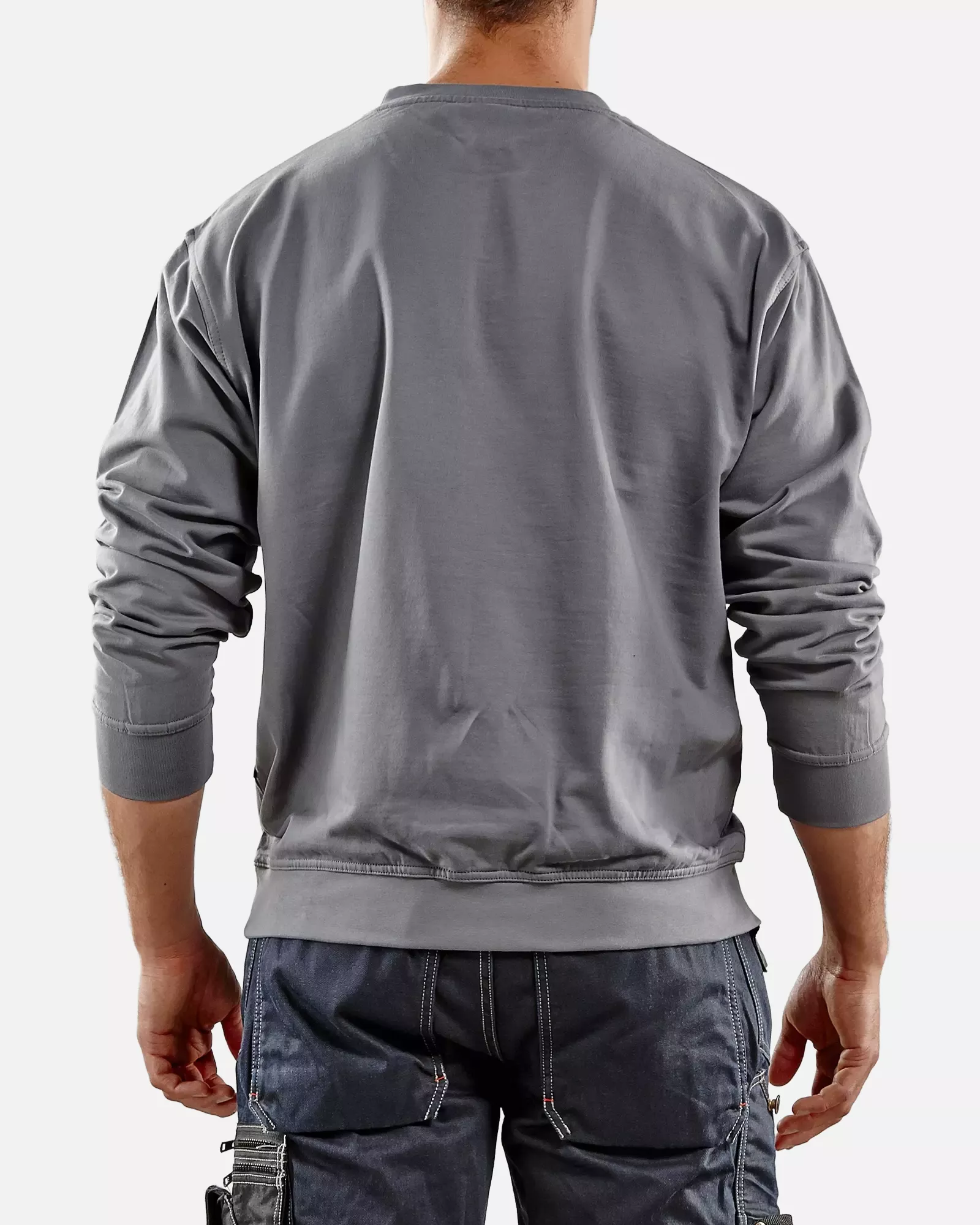 Blaklader 334011589400, Sweatshirt, Grey, image 5