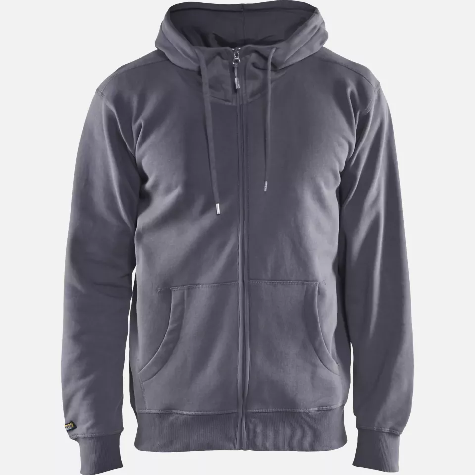 Blaklader 336610489400, Sweatshirt mit Kapuze und Reißverschluss, Grau, image 1, gallery thumbnail