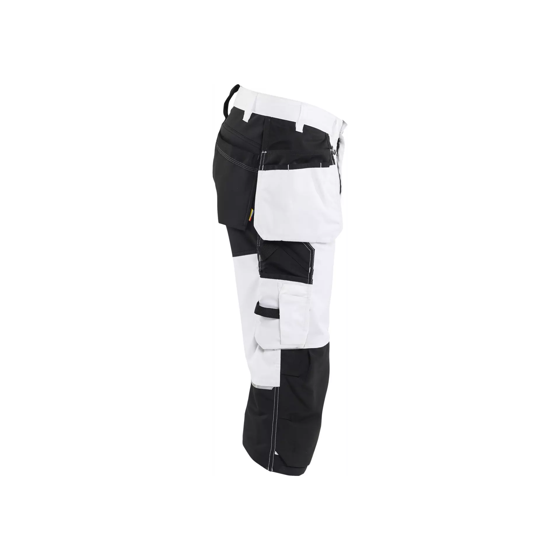Blåkläder 177418321099, Stretch Maler Piratenhose, Weiß/Schwarz, image 3