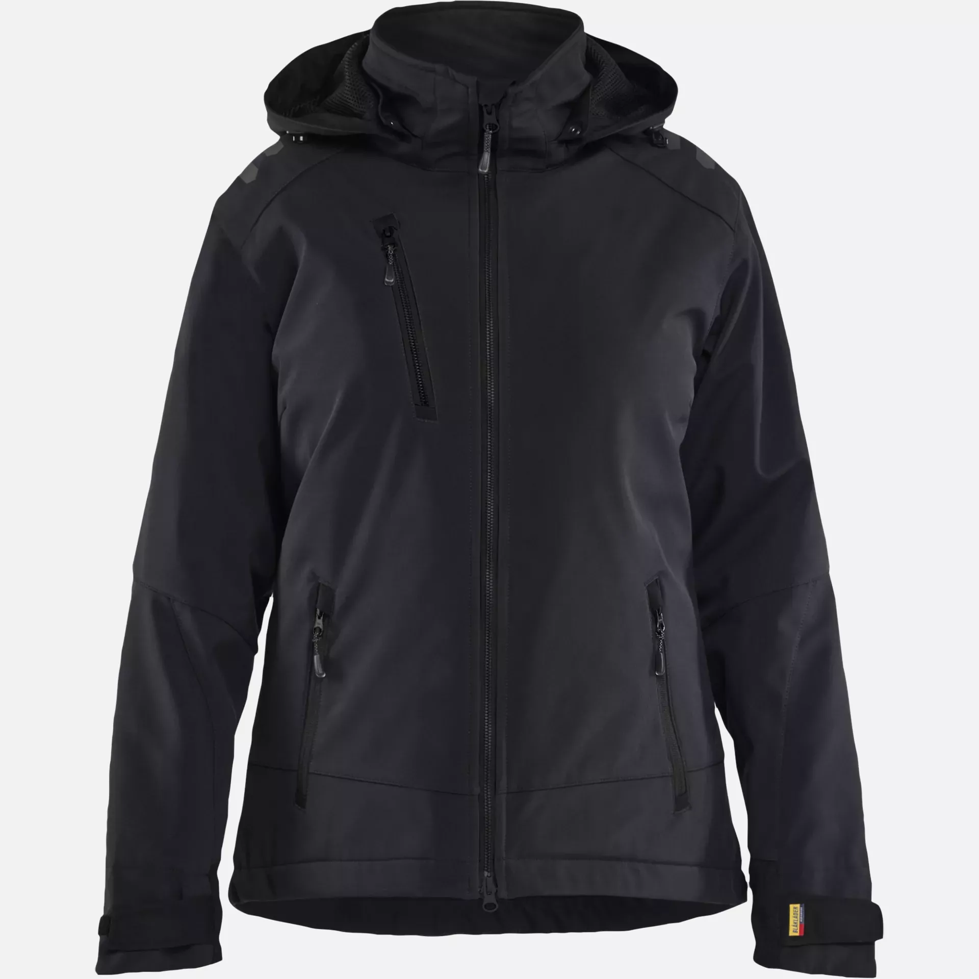 Blaklader 475125139999, Women's Lightly Lined Softshell Winter Jacket, Black, image 1
