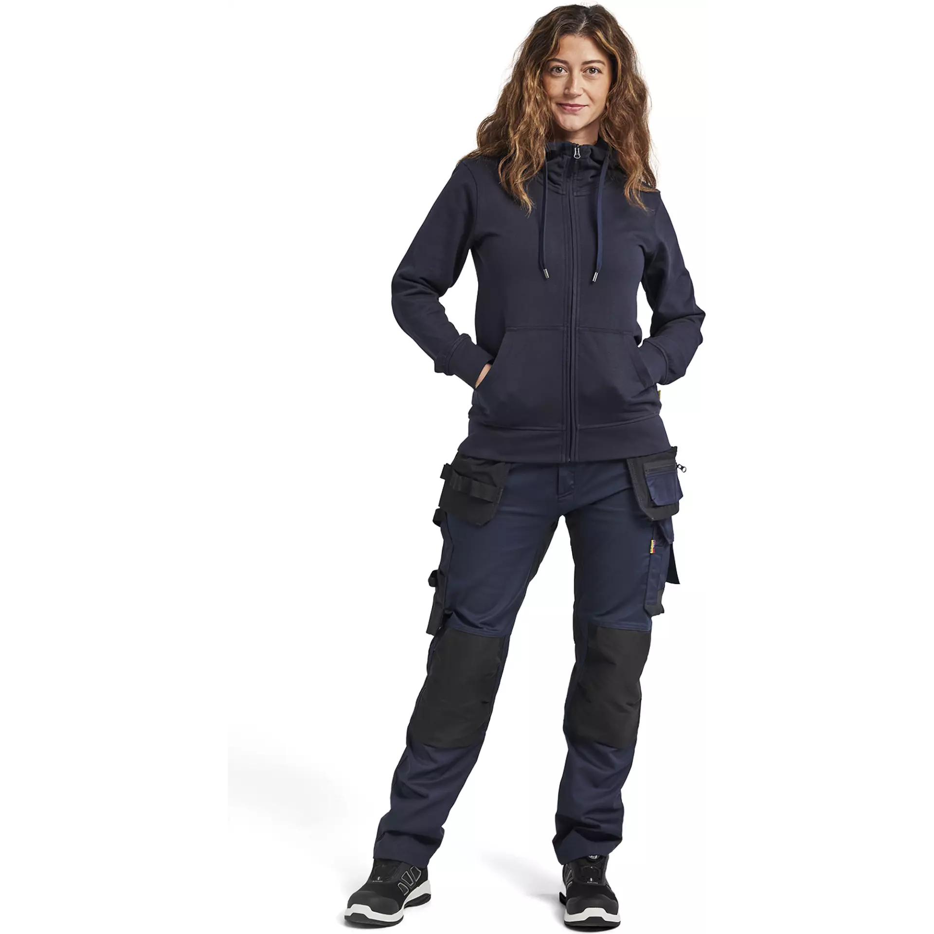 Blaklader 713218328600, Damen Stretch Handwerker Arbeitshose, Dunkel Marineblau, image 4