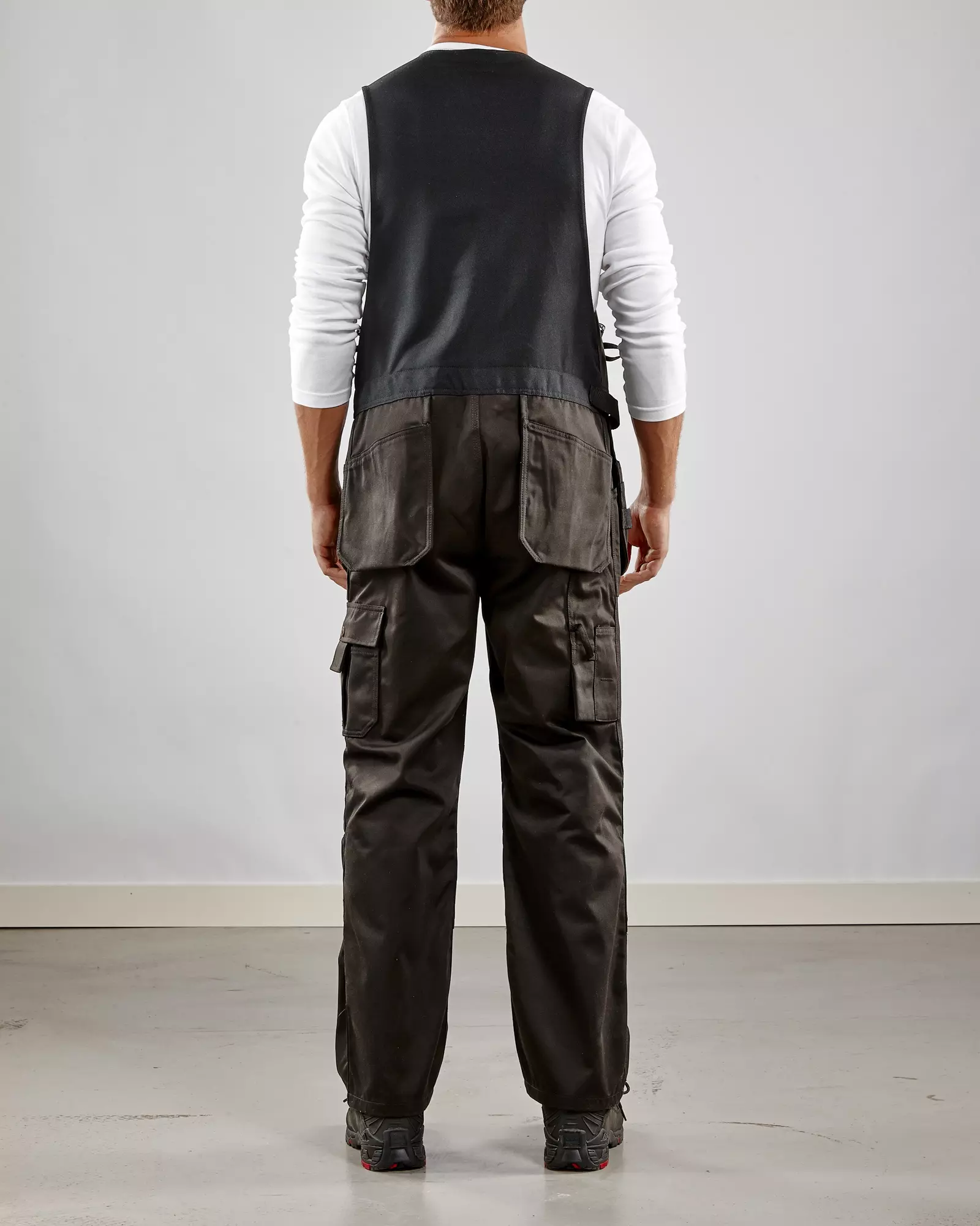 Blåkläder 265018609900, Sleeveless Bib Overall, Black, image 5