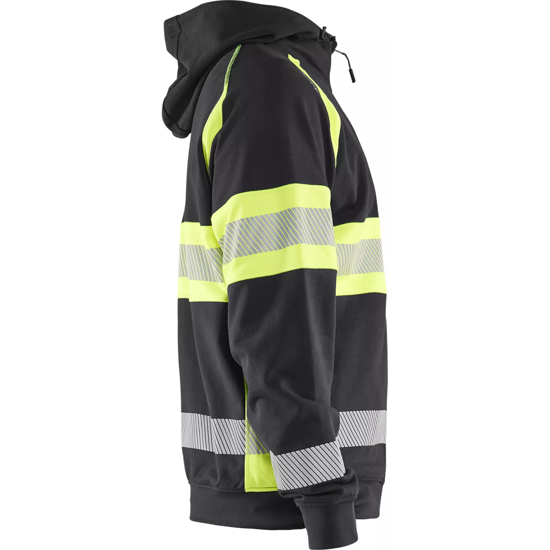 Blaklader 355211589933, High Vis Kapuzenjacke, Schwarz/Gelb, image 2