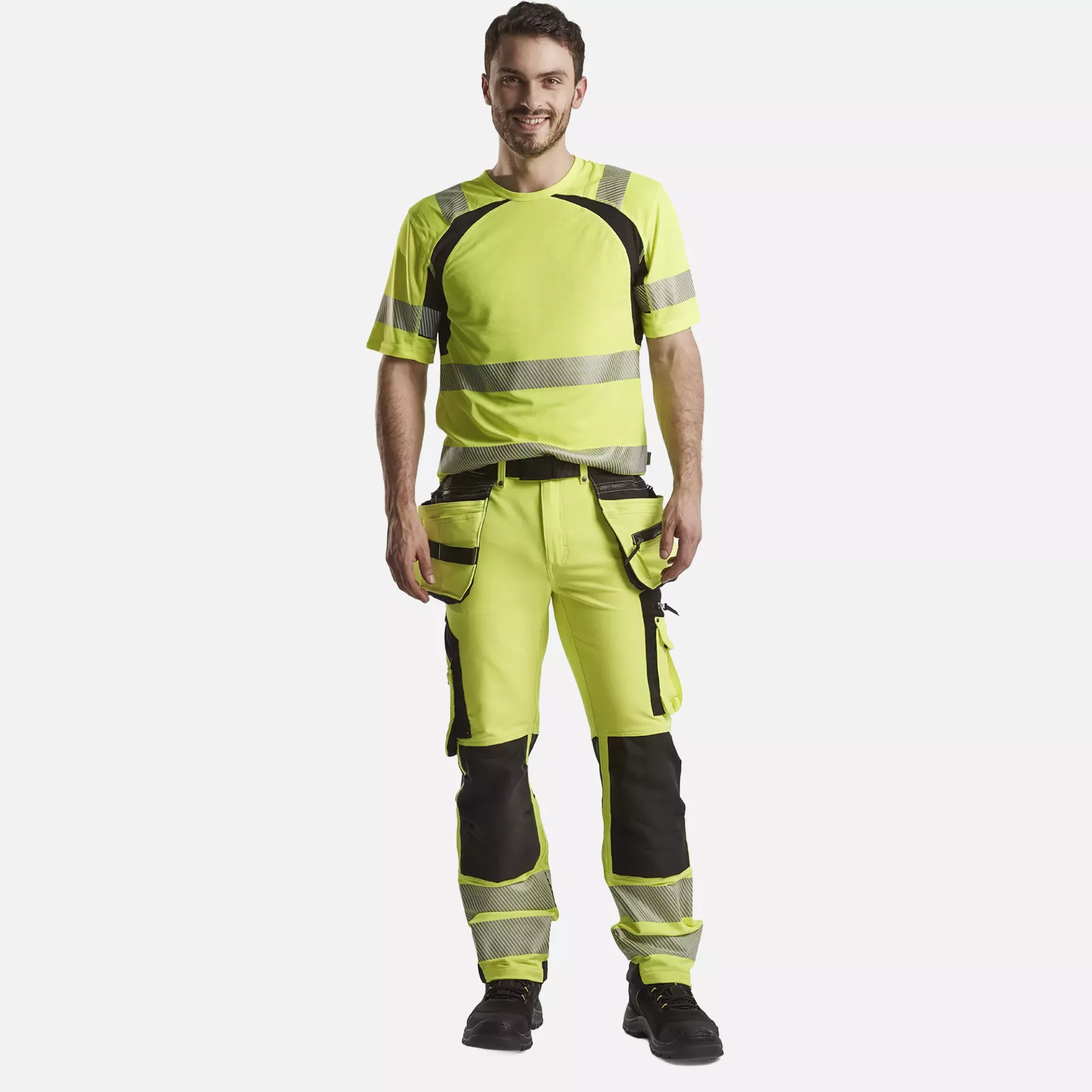 Blaklader 339710133399, High Vis UV Protection T-Shirt, Yellow/Black, image 6