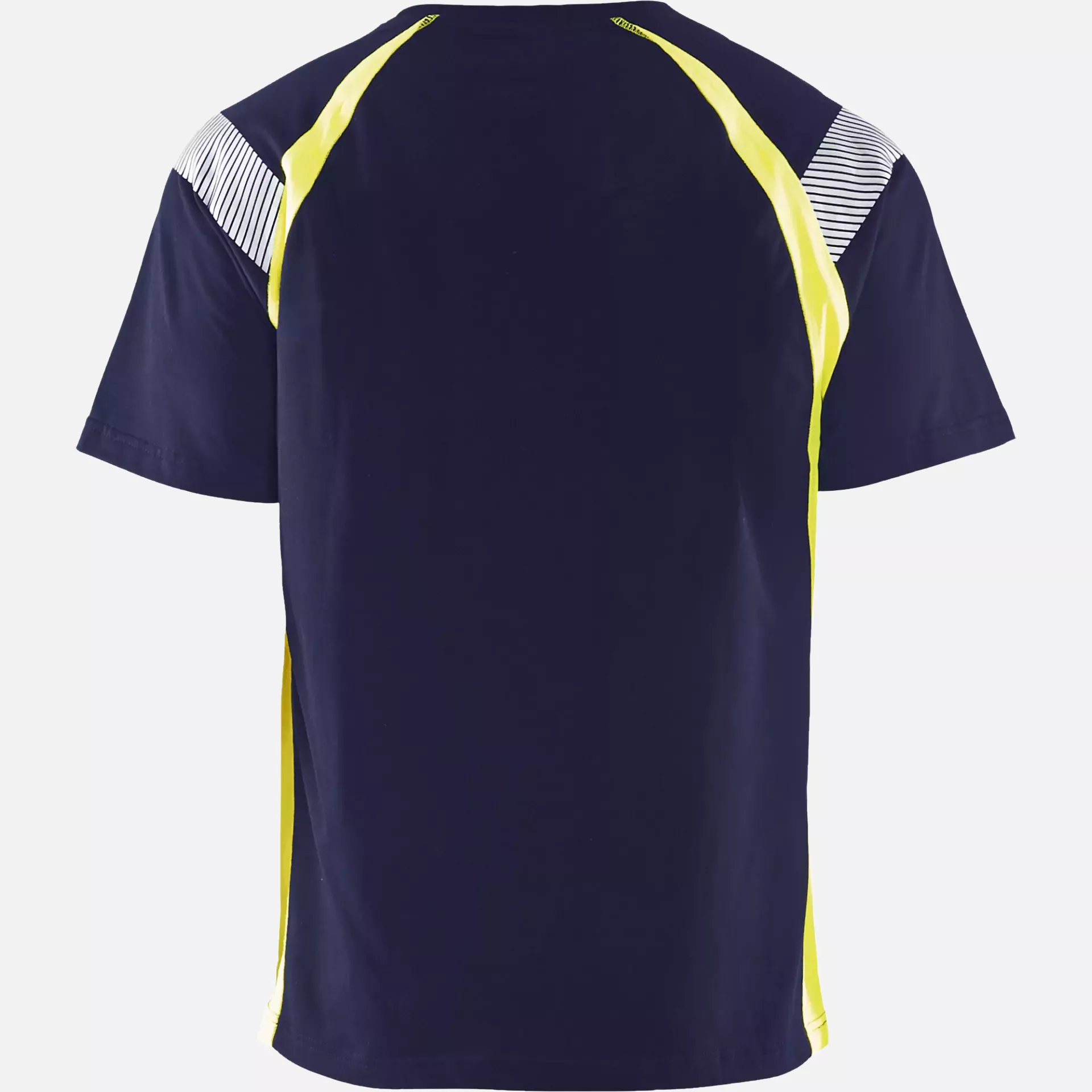 Blaklader 333210308833, T-Shirt, Navy/Yellow, image 4