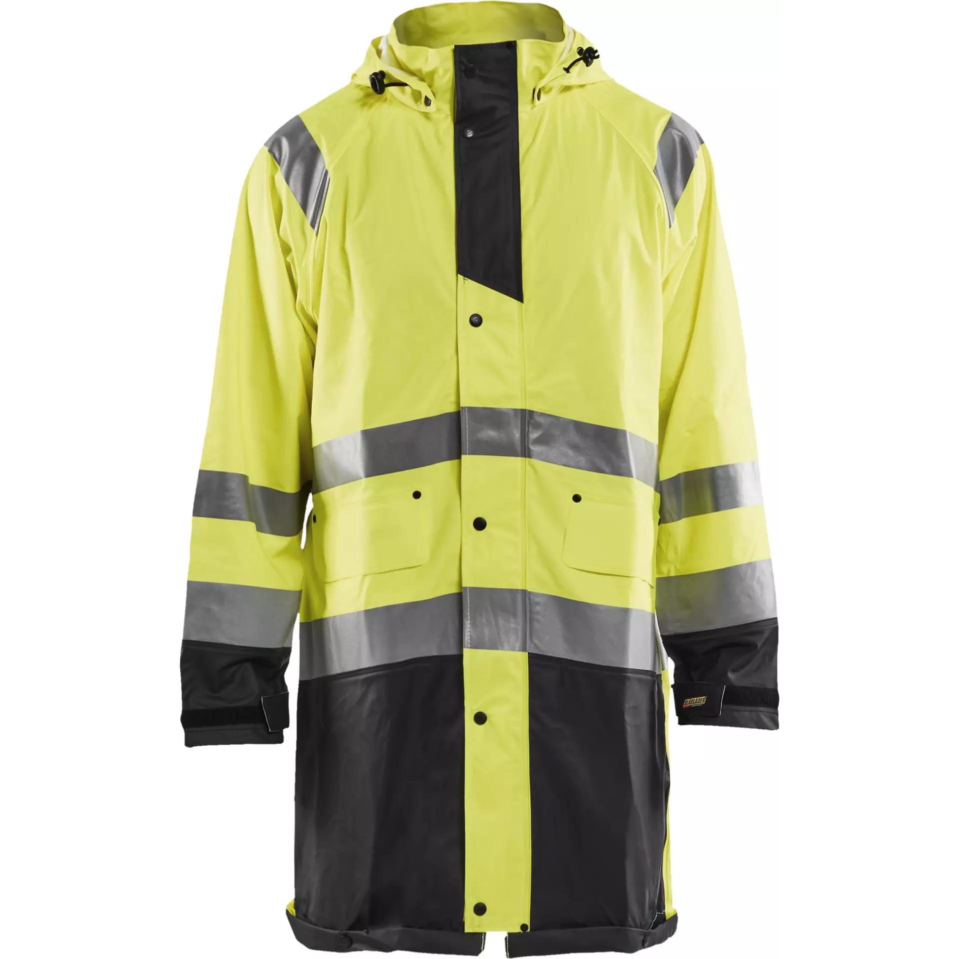 Blaklader 432420003399, High Vis Rain Jacket, Yellow/Black, image 1