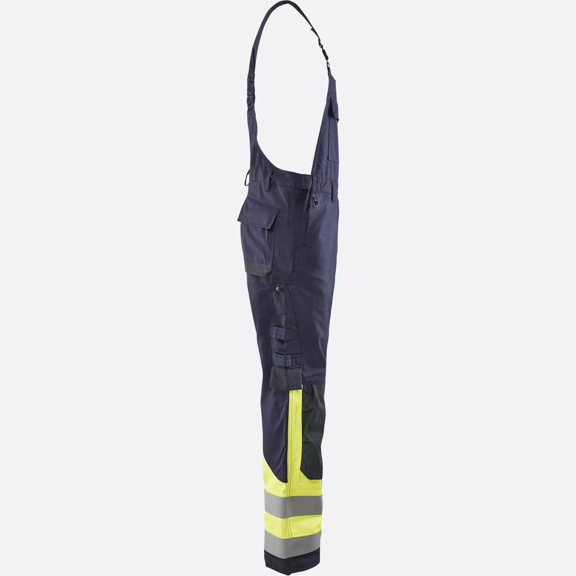 Blaklader 288815128933, Multi-Norm Bib and Brace, Navy/Yellow, image 2