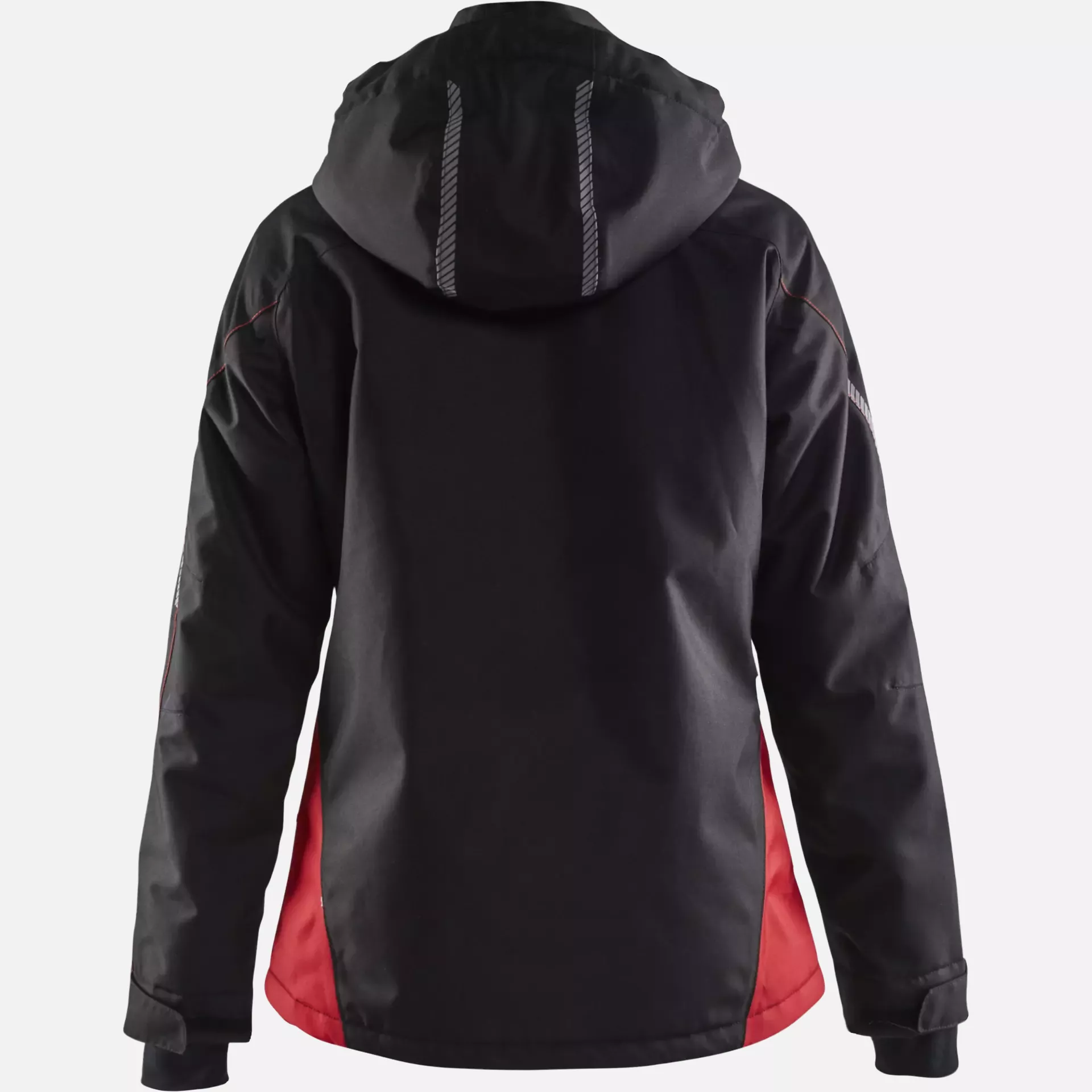 Blaklader 497219779956, Damen Gefütterte Leichte Winterjacke, Schwarz/Rot, image 4