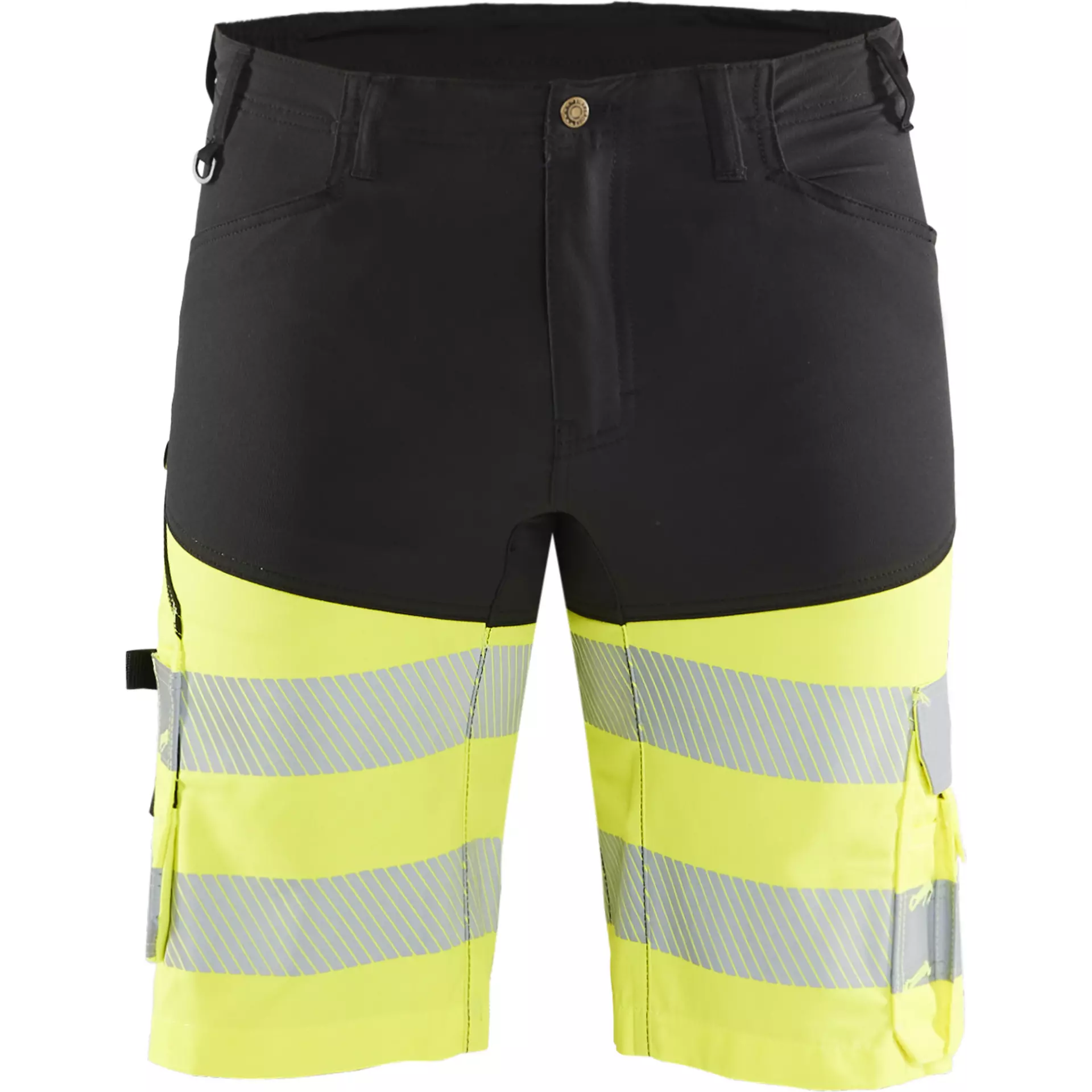 Blaklader 154118119933, High Vis Stretch Shorts, Black/Yellow
