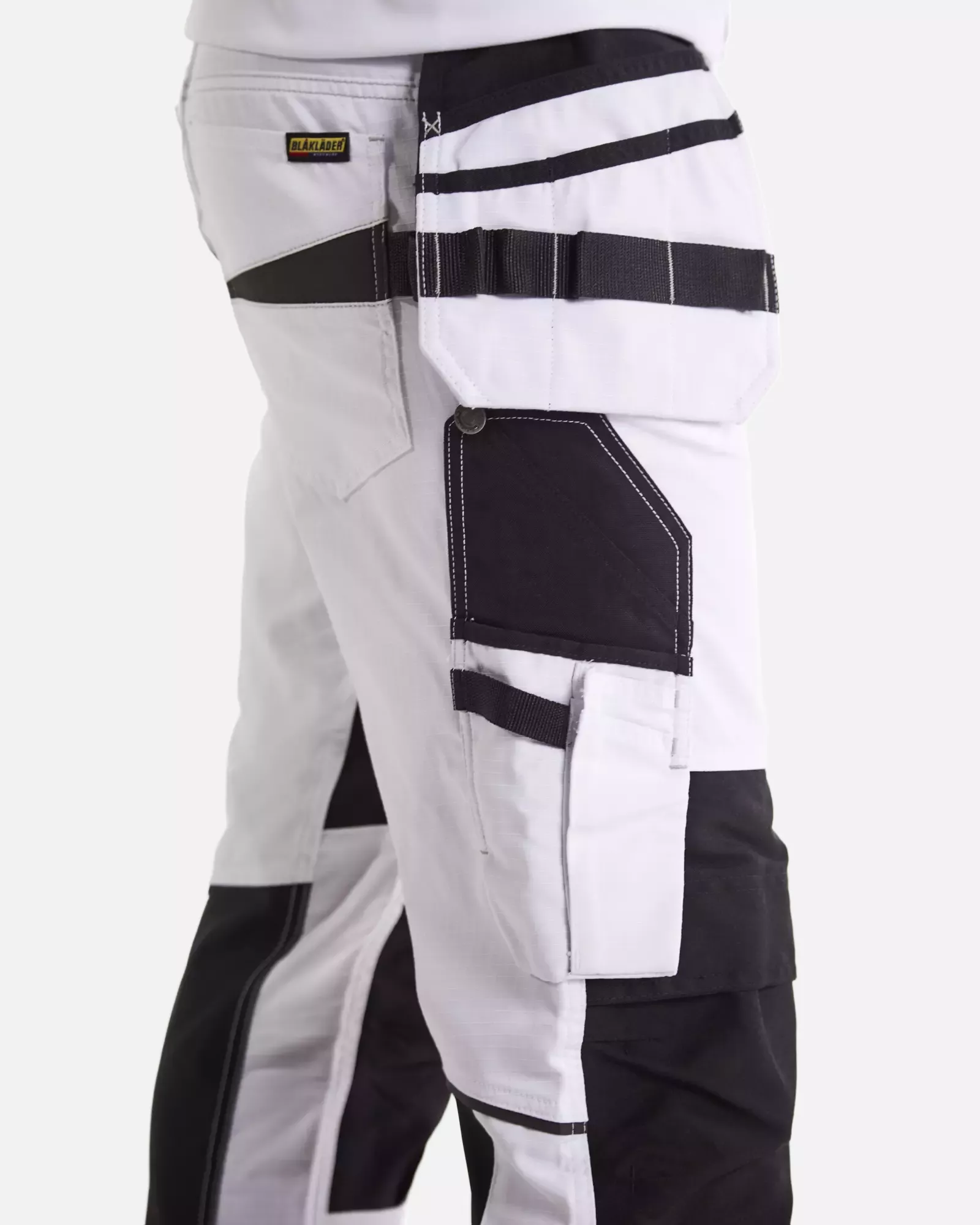 Blaklader 109613301098, Stretch Painters Trousers, White/Dark Grey, image 6