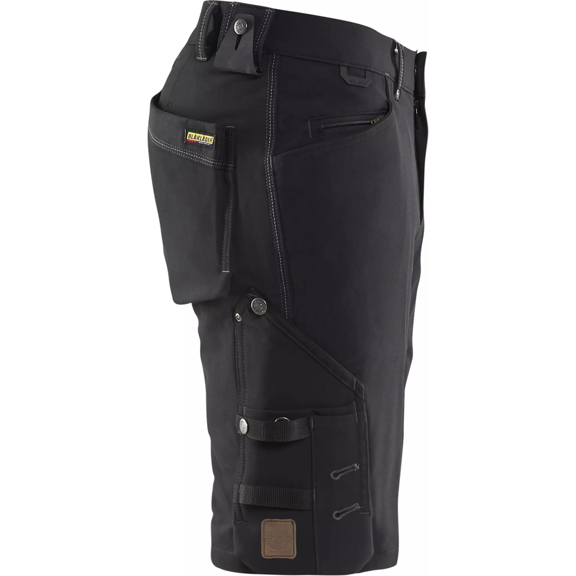 Blaklader 198716449900, X1900 4-Way Stretch Craftsman Shorts, Black, image 2