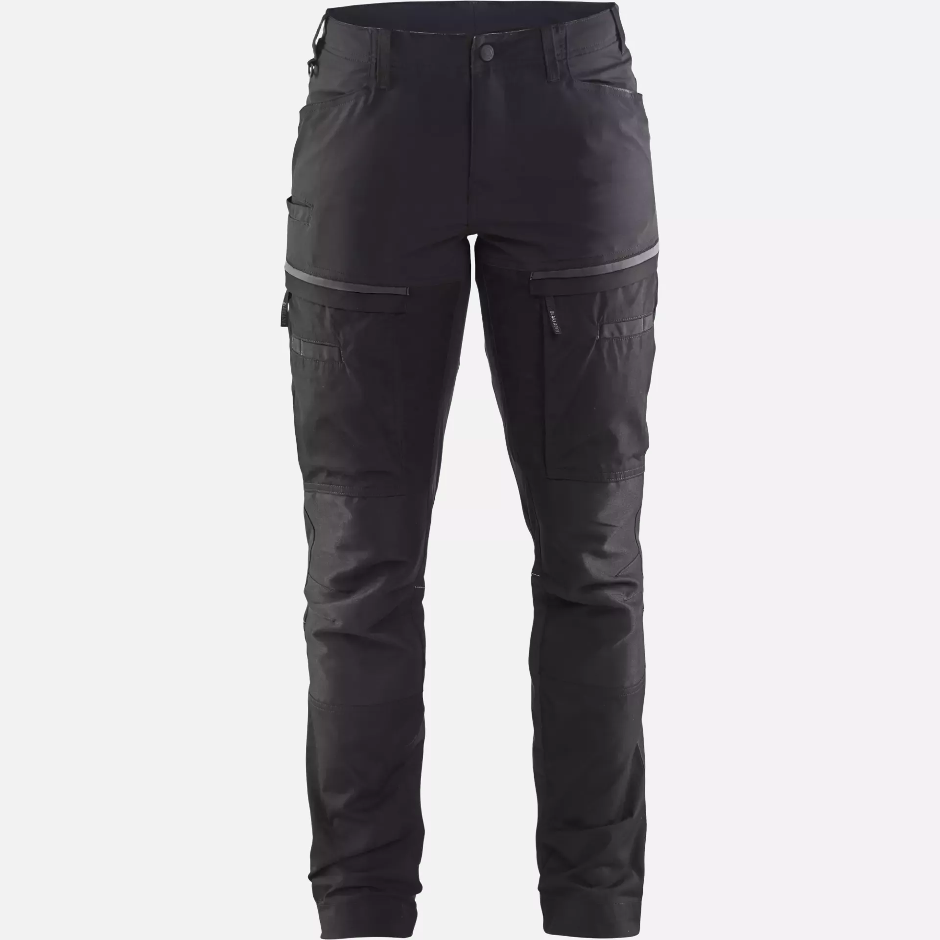 Blaklader 716618459998, Ladies Stretch Service Trousers, Black/Dark Grey, image 1