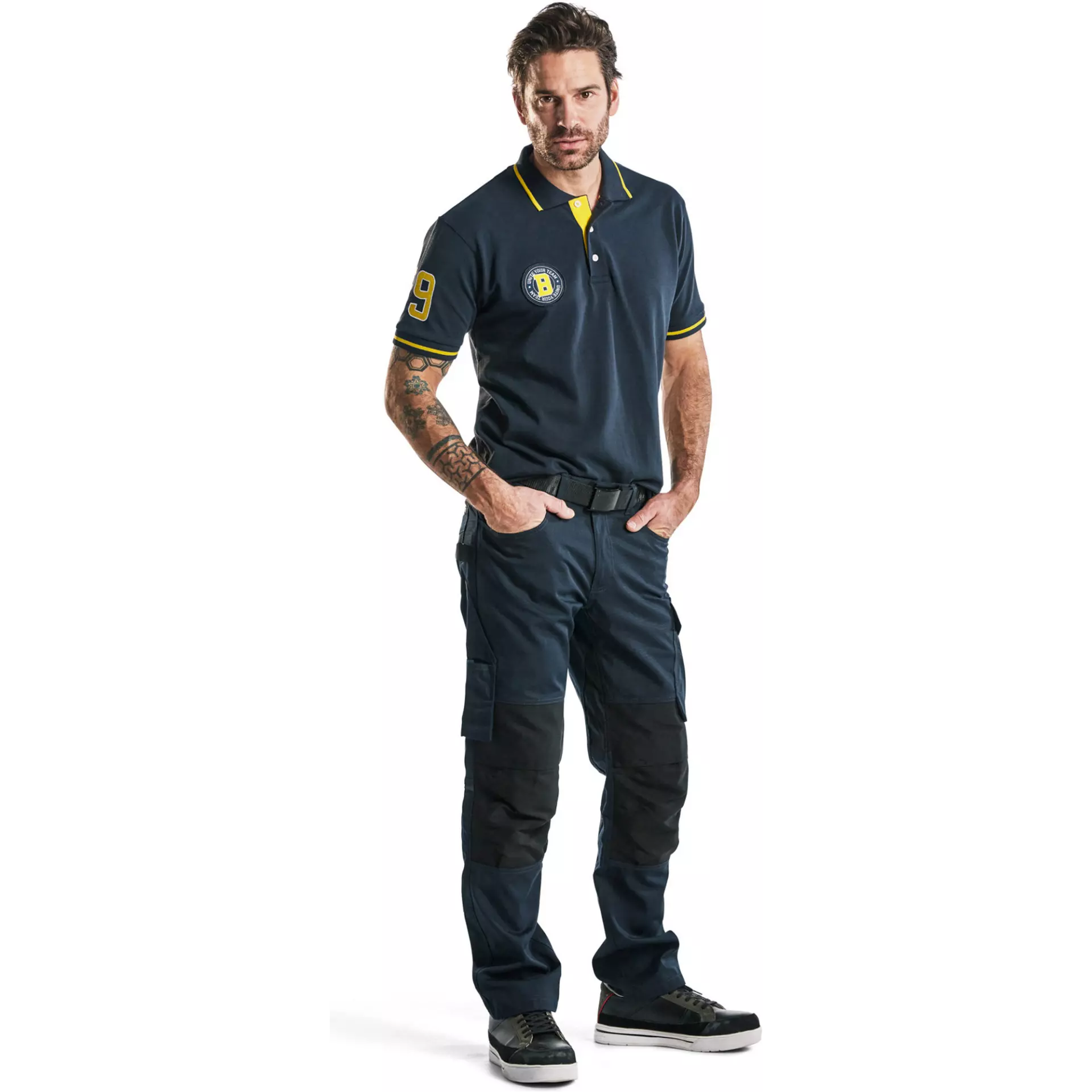Blaklader 149513308699, Stretch Work Trousers, Dark Navy/Black, image 5