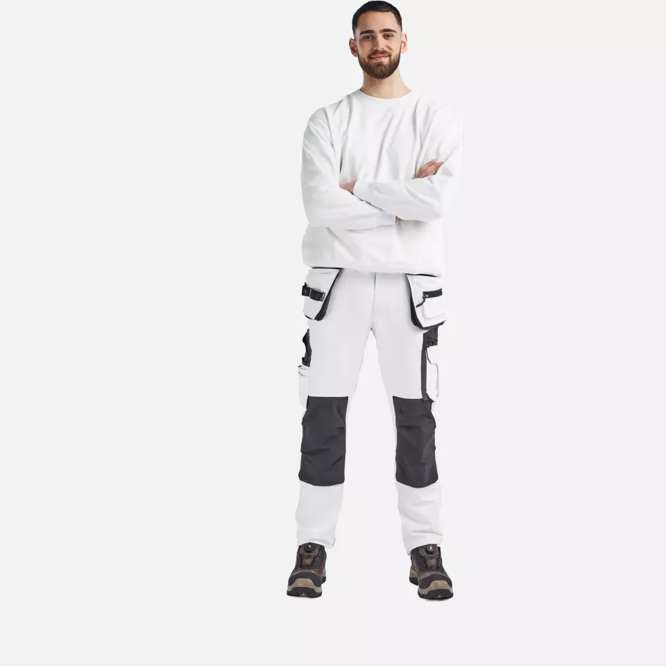 Blaklader 334011581000, Pullover, Weiß, image 5, gallery thumbnail