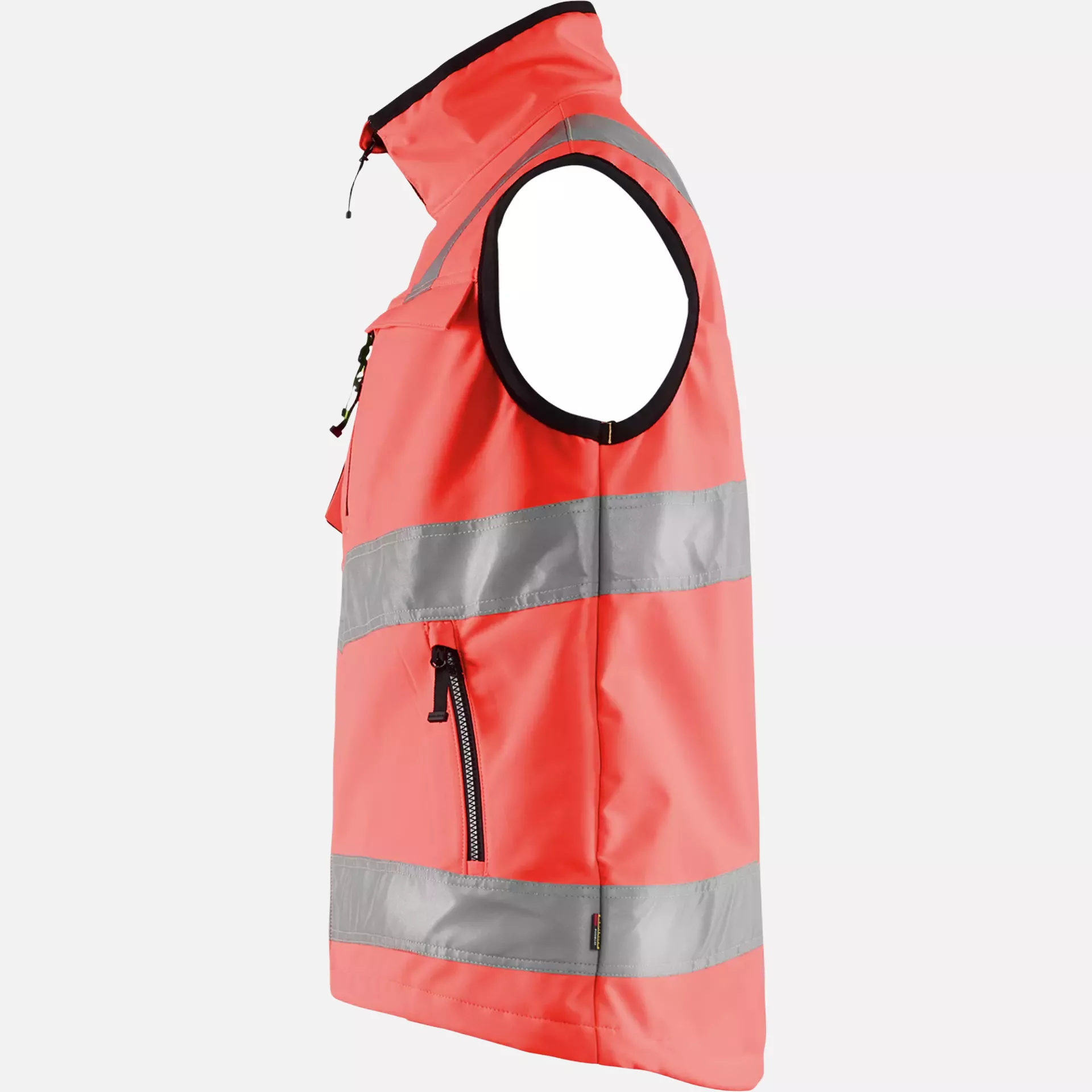 Blaklader 304925175500, High Vis Softshell Vest, Red, image 3