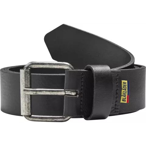Blaklader Leather Belt, Black