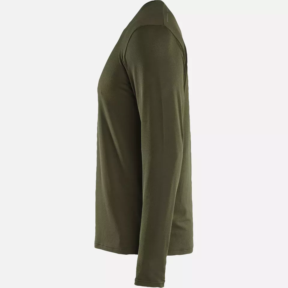 Blaklader 342311264209, Funktions UV Schutz Langarmshirt, Waldgrün, image 3, gallery thumbnail