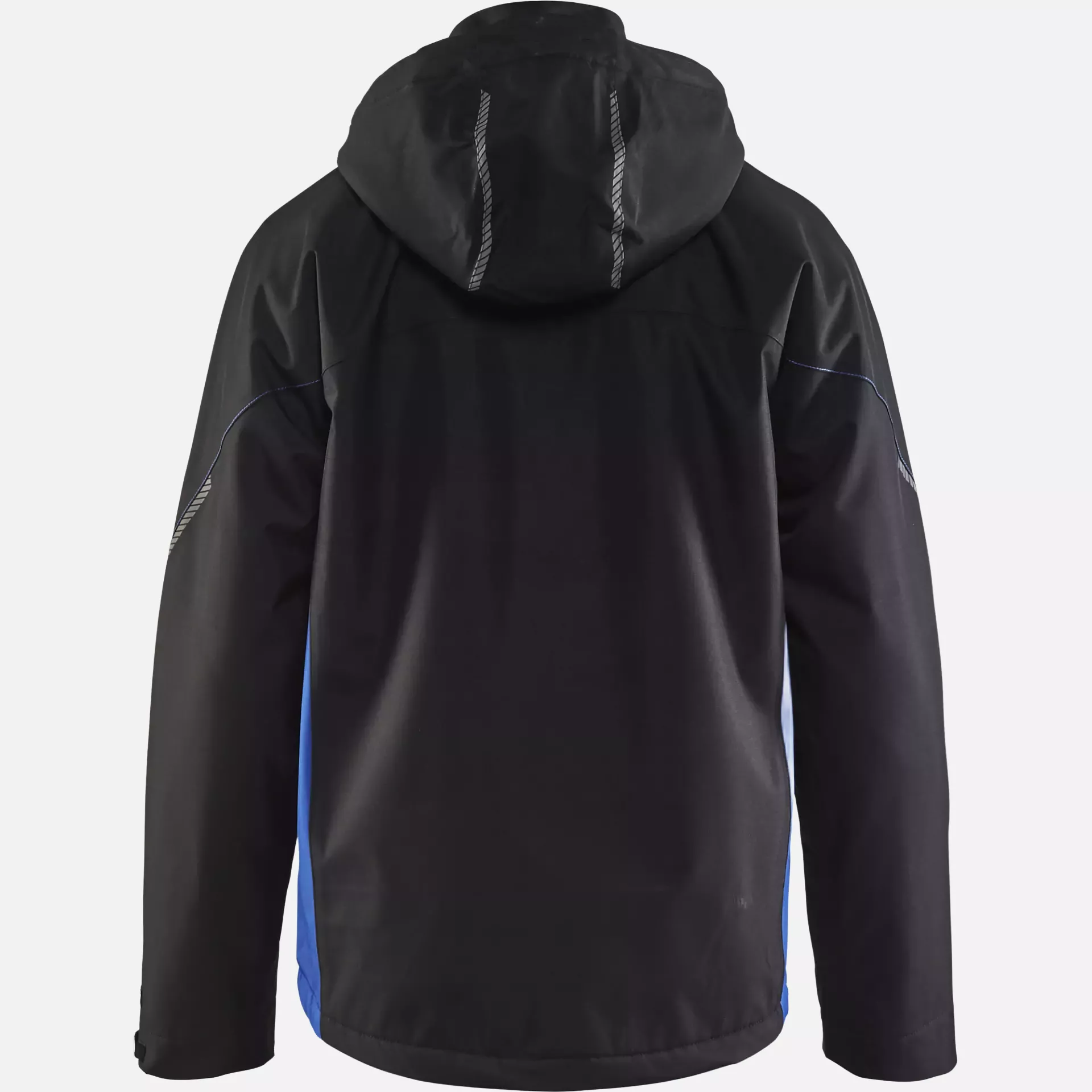 Blaklader 489019779985, Lined Lightweight Winter Jacket, Black/Cornflower Blue, image 4